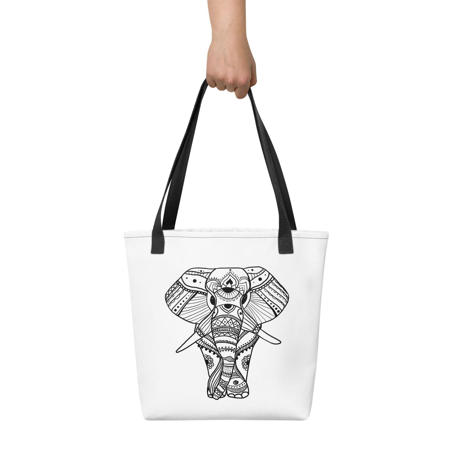 Boho Elephant Tote bag - Purposeful Dreamer