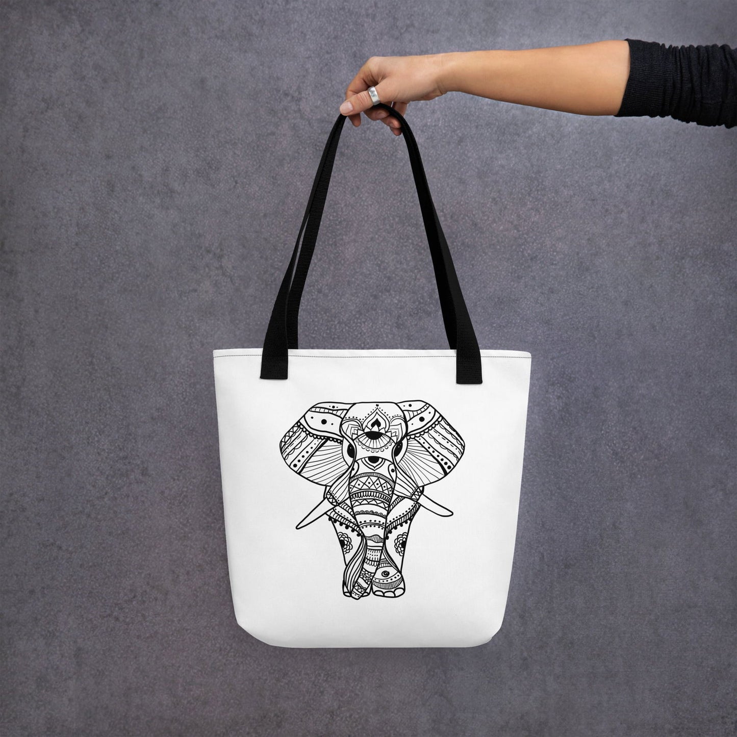 Boho Elephant Tote bag - Purposeful Dreamer
