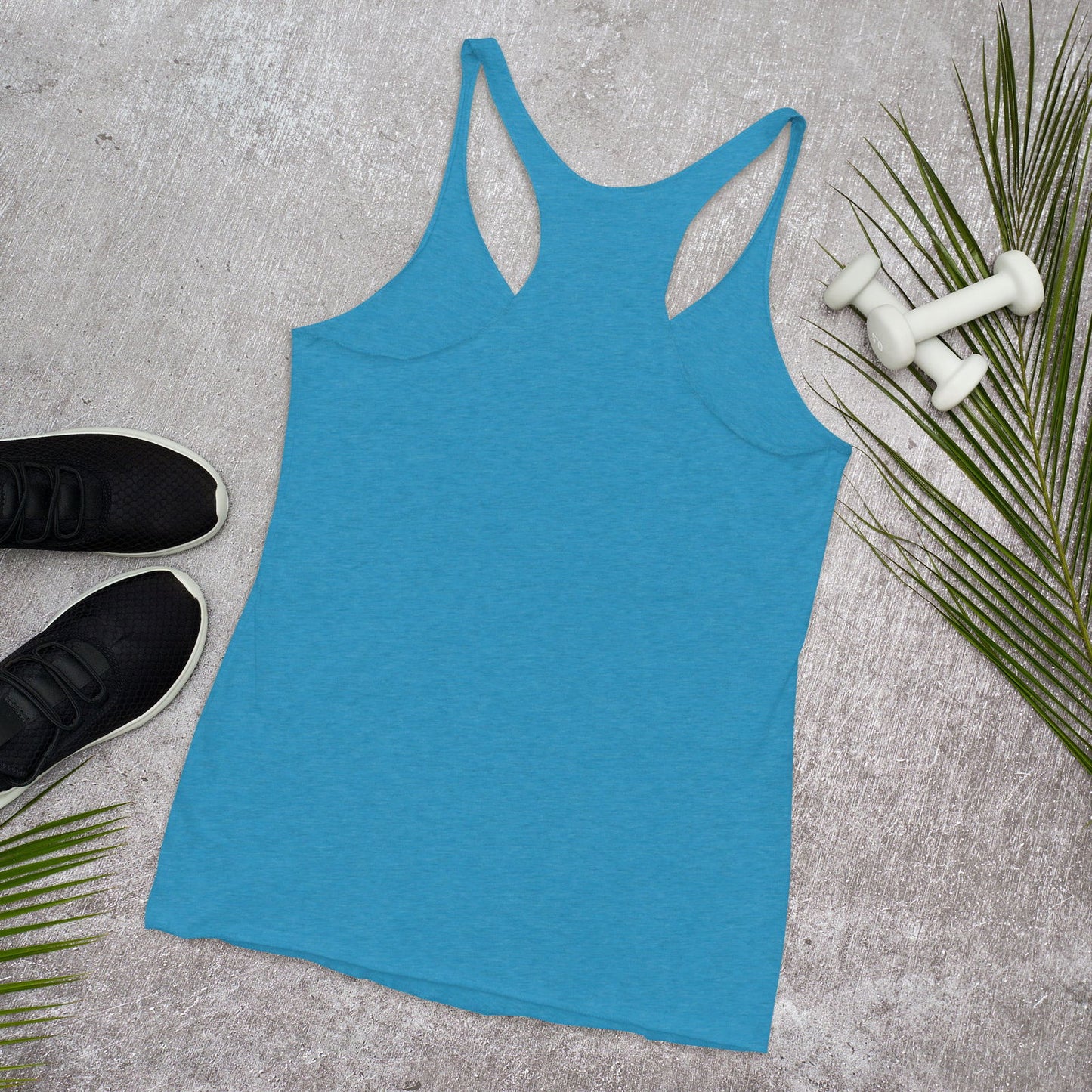 Go with the Waves Racerback Tank Top - Purposeful Dreamer