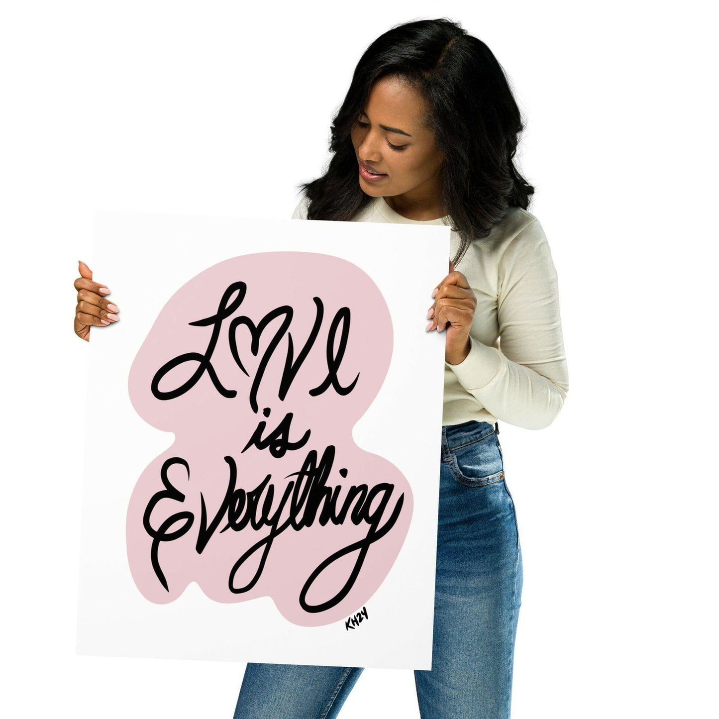 Love is Everything Art Print - Purposeful Dreamer