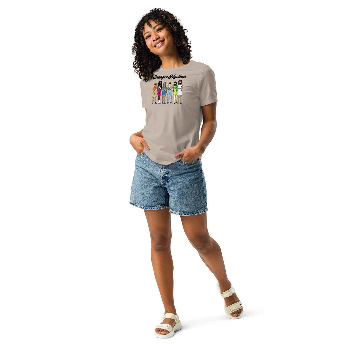 Stronger Together - Women's Empowerment Relaxed T-Shirt