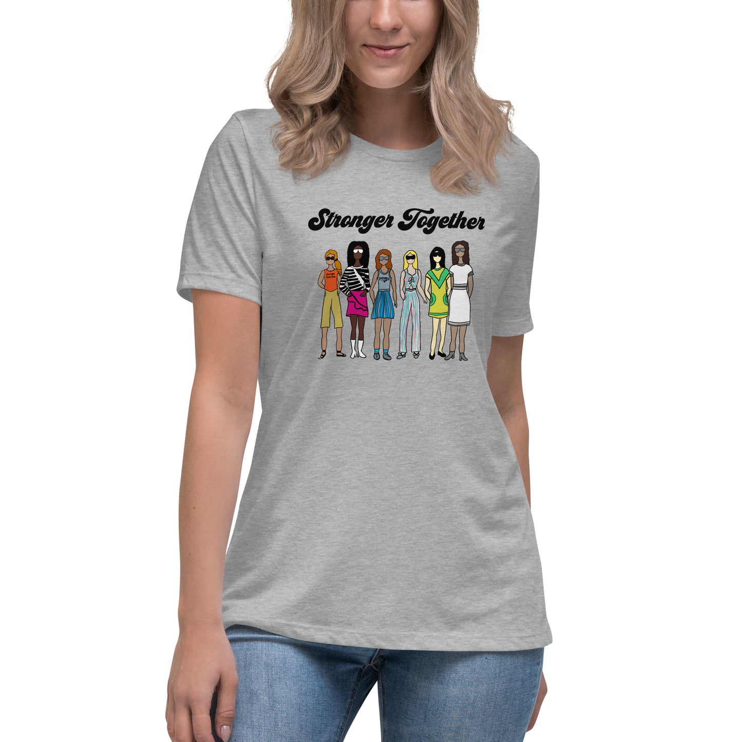 Stronger Together - Women's Empowerment Relaxed T-Shirt