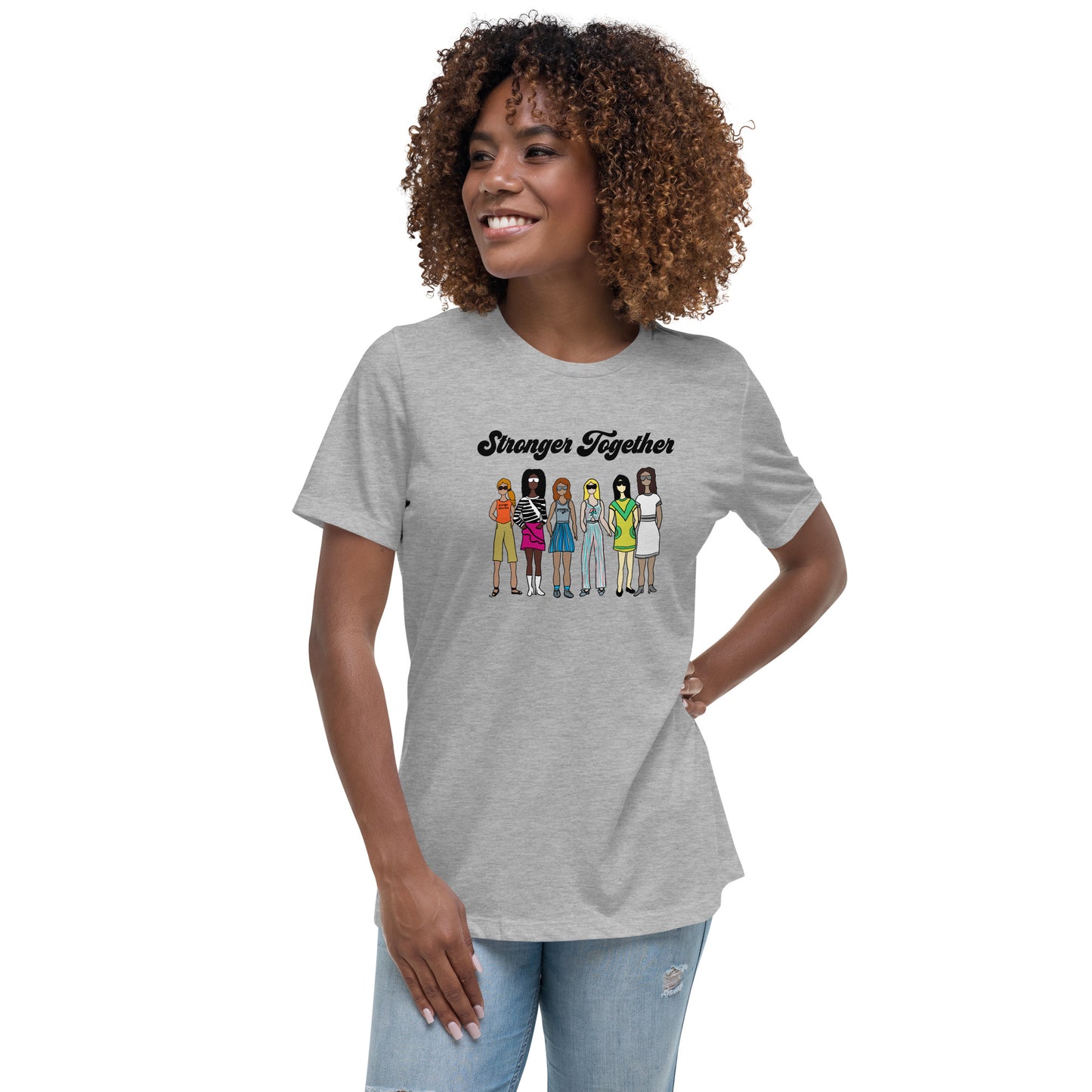 Stronger Together - Women's Empowerment Relaxed T-Shirt