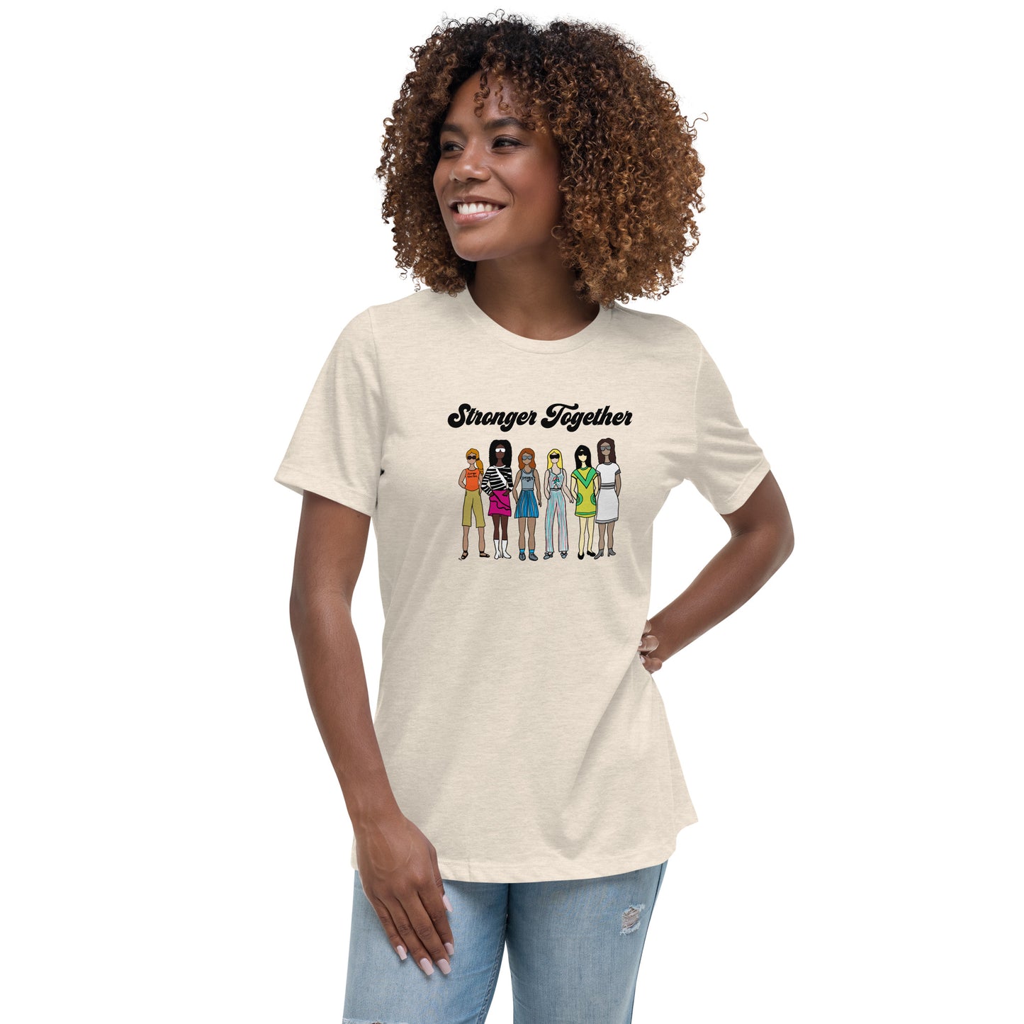 Stronger Together - Women's Empowerment Relaxed T-Shirt