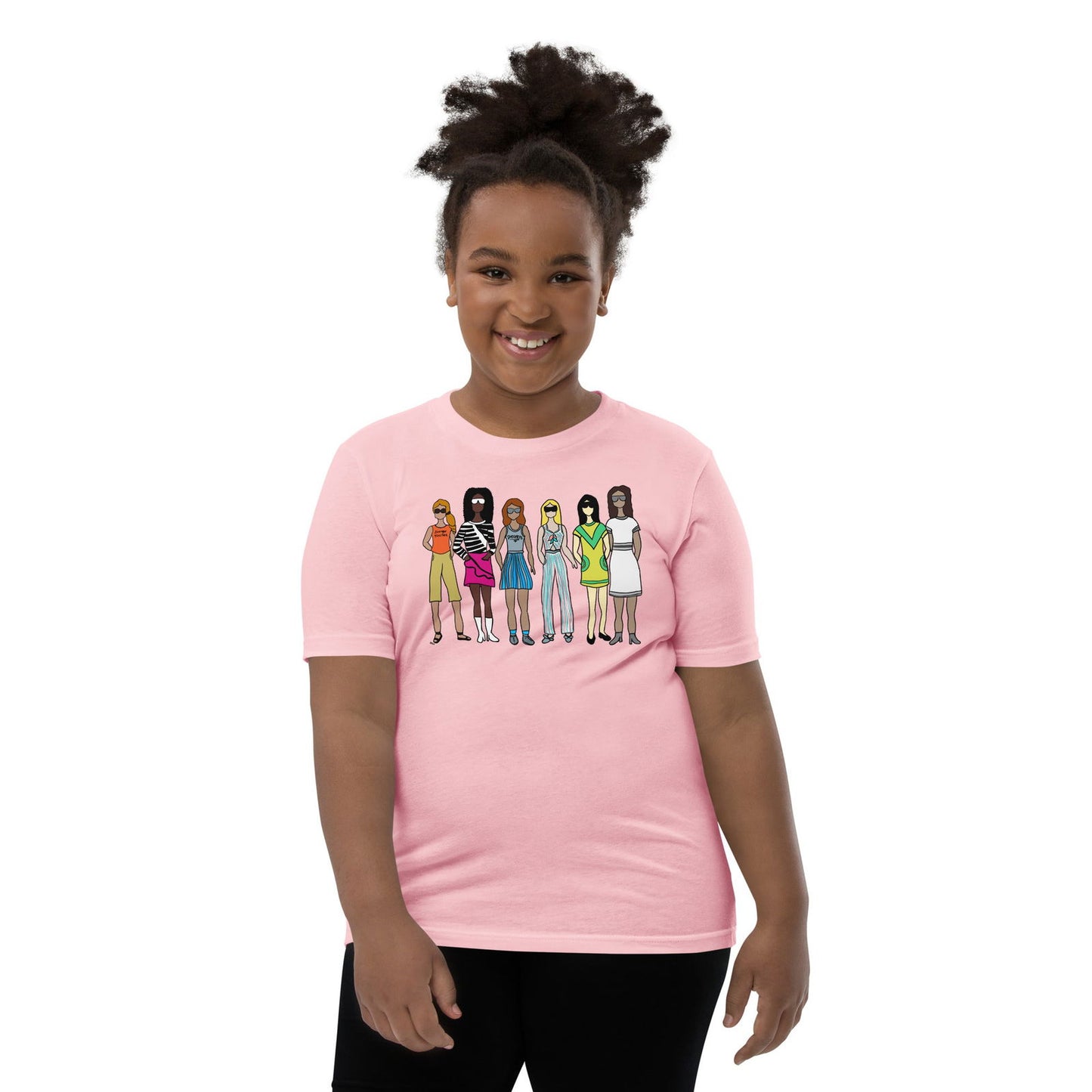 Stronger Together - A Woman Empowerment Relaxed Short Sleeve T-Shirt - Youth Version - Purposeful Dreamer