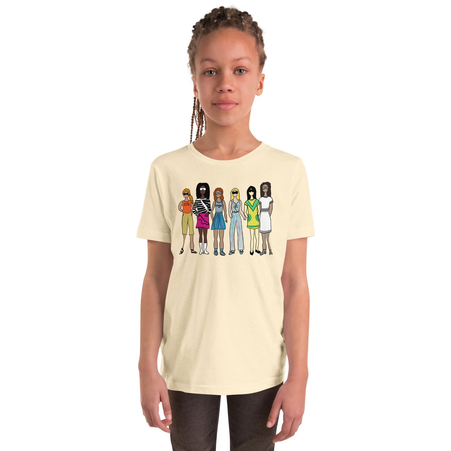 Stronger Together - A Woman Empowerment Relaxed Short Sleeve T-Shirt - Youth Version - Purposeful Dreamer