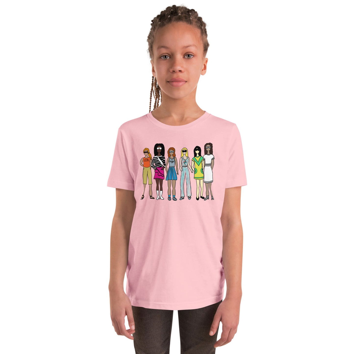 Stronger Together - A Woman Empowerment Relaxed Short Sleeve T-Shirt - Youth Version - Purposeful Dreamer