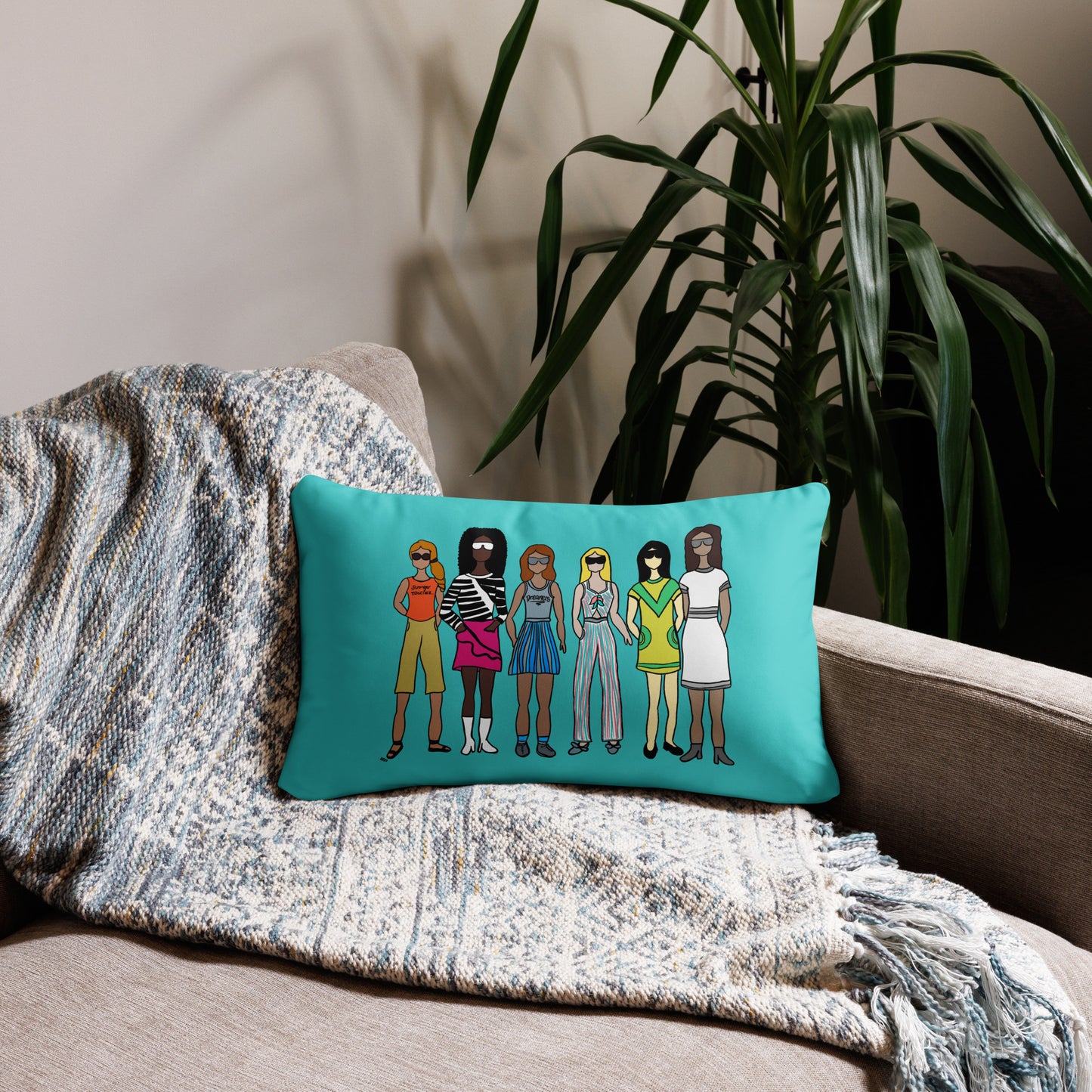 Stronger Together Throw Pillow – Purposeful Comfort with a Message
