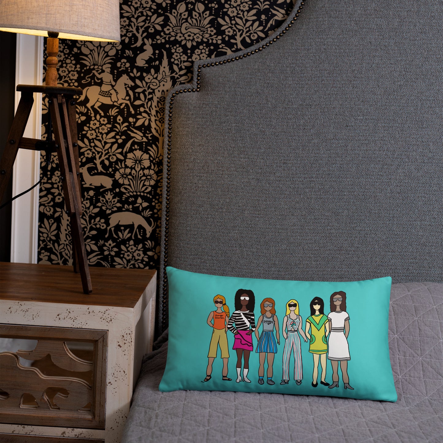 Stronger Together Throw Pillow – Purposeful Comfort with a Message
