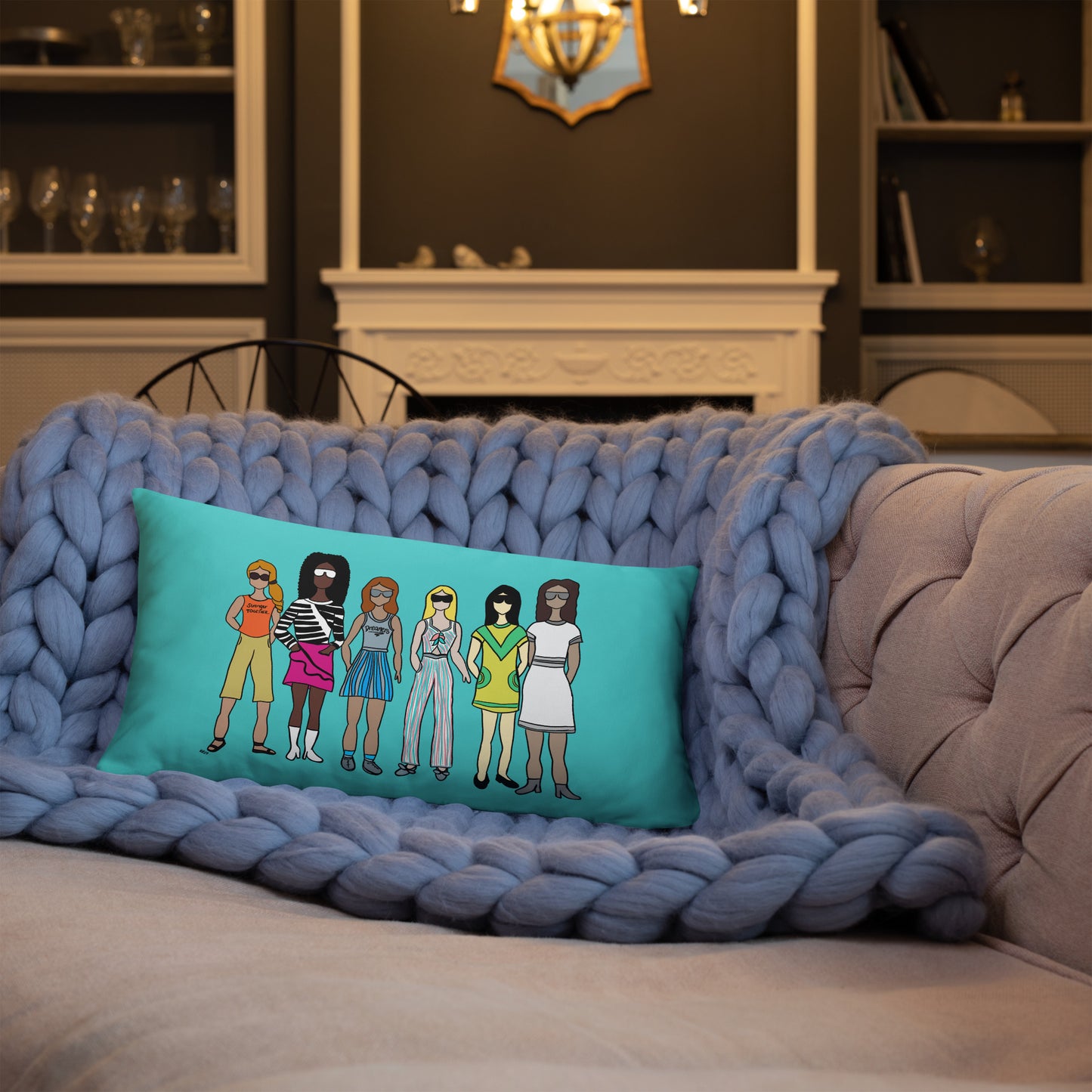 Stronger Together Throw Pillow – Purposeful Comfort with a Message