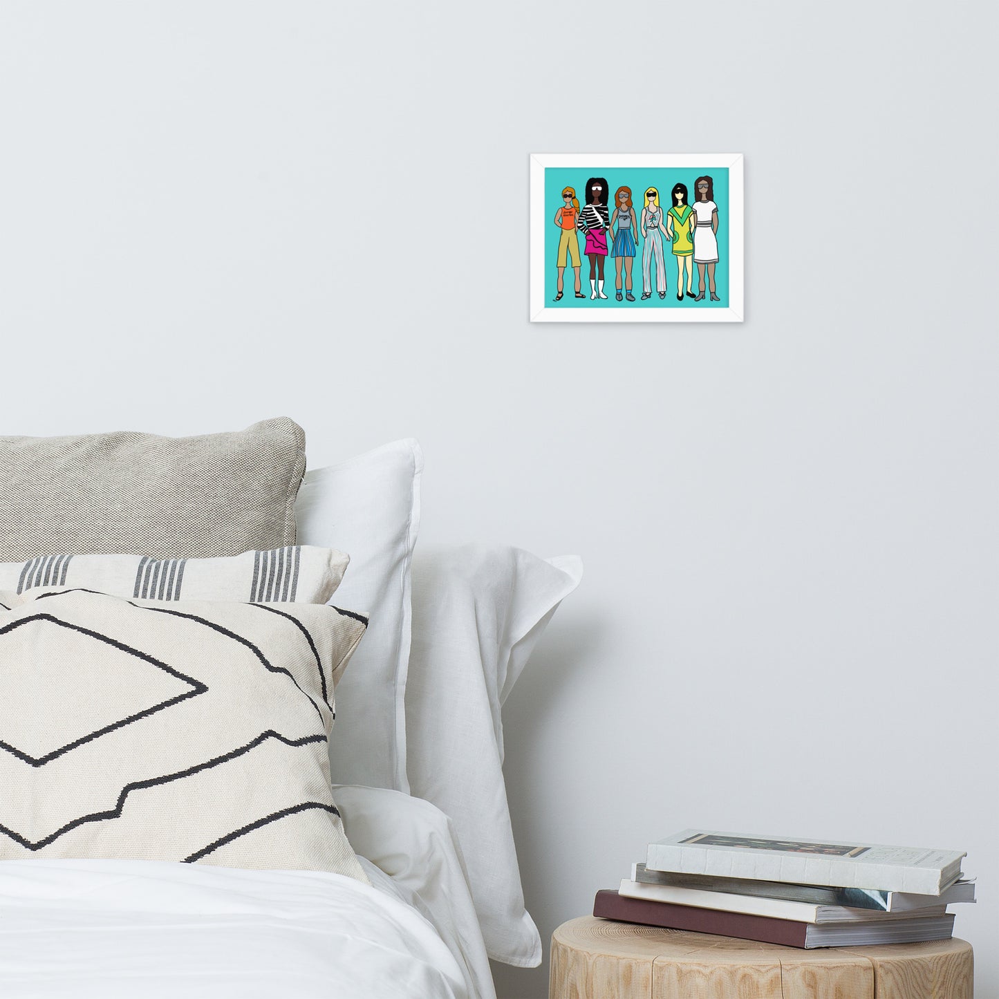 Stronger Together – Women's Empowerment Framed Wall Art Print