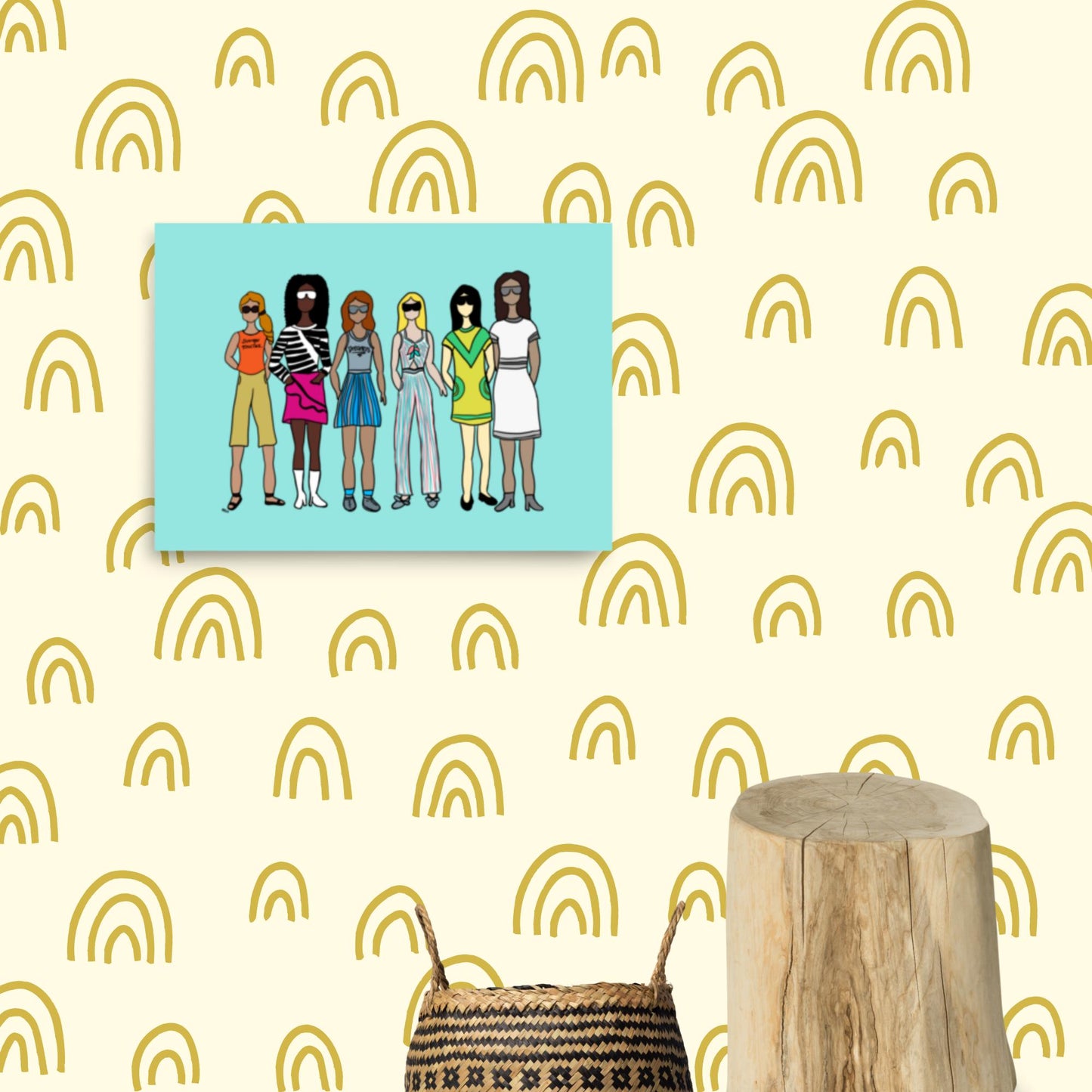 Stronger Together – Women's Empowerment Wall Art Print