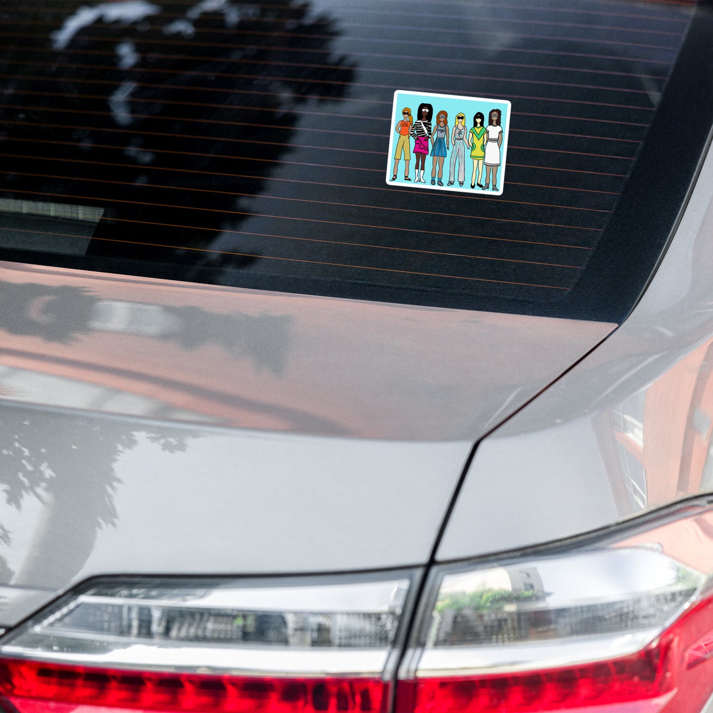 Stronger Together Woman Empowerment Bubble-free stickers