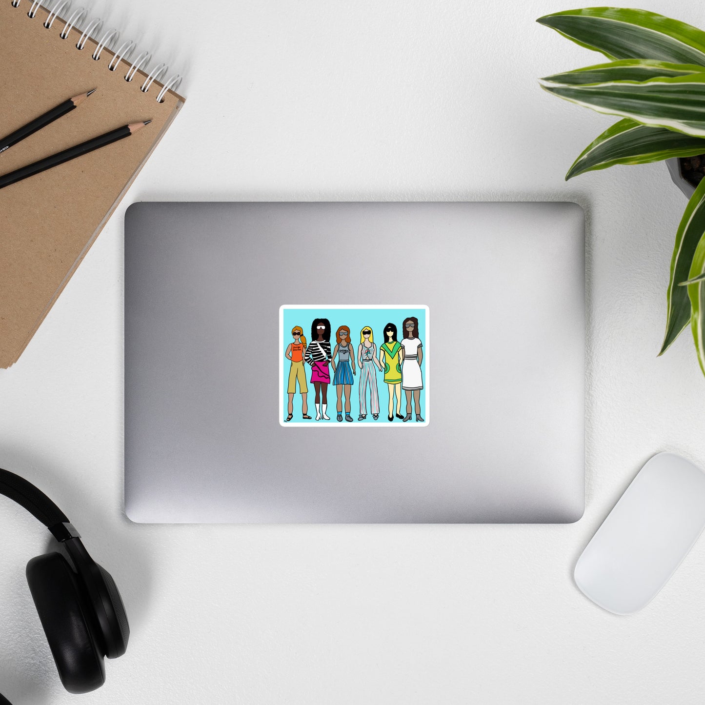 Stronger Together Woman Empowerment Bubble-free stickers