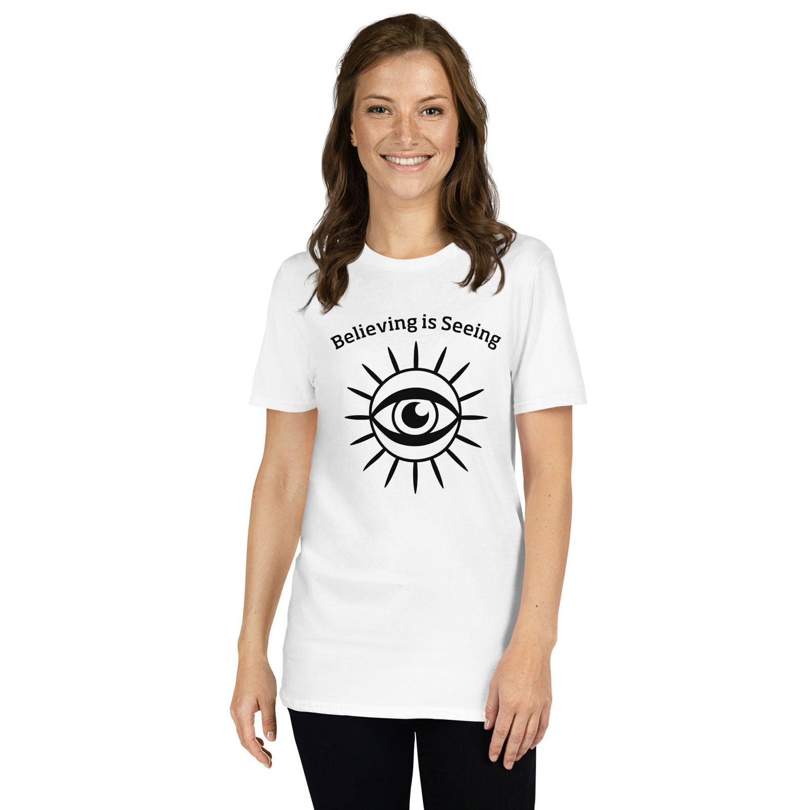 Believing is Seeing Short-Sleeve Unisex T-Shirt - Purposeful Dreamer 