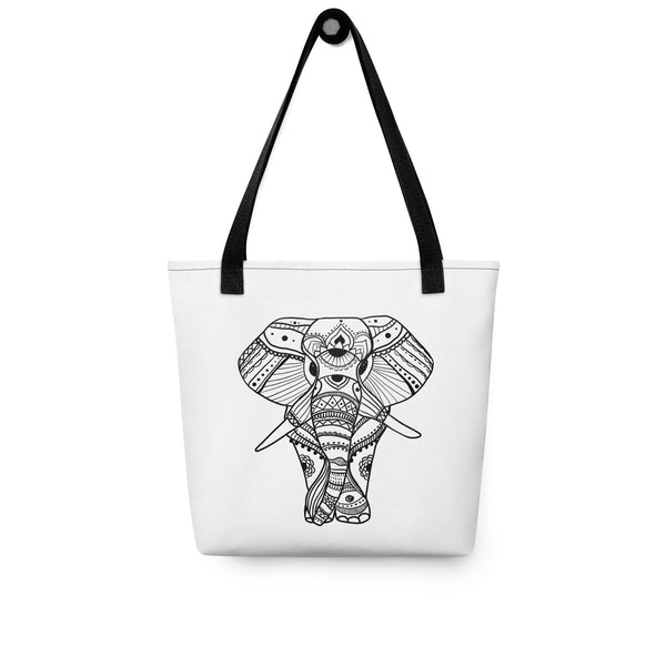 Boho Elephant Tote bag - Purposeful Dreamer 