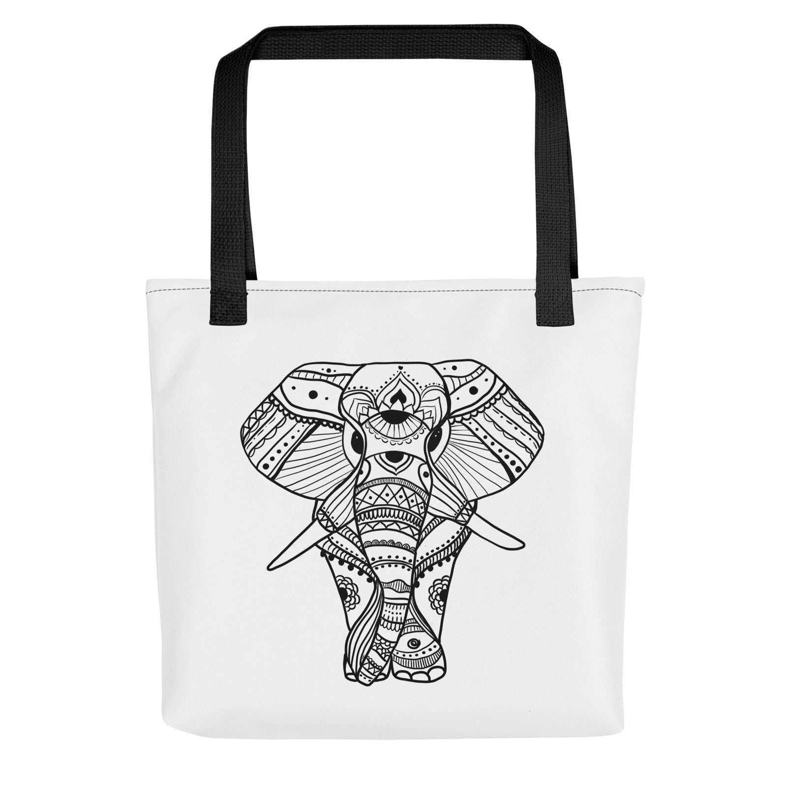 Boho Elephant Tote bag - Purposeful Dreamer 