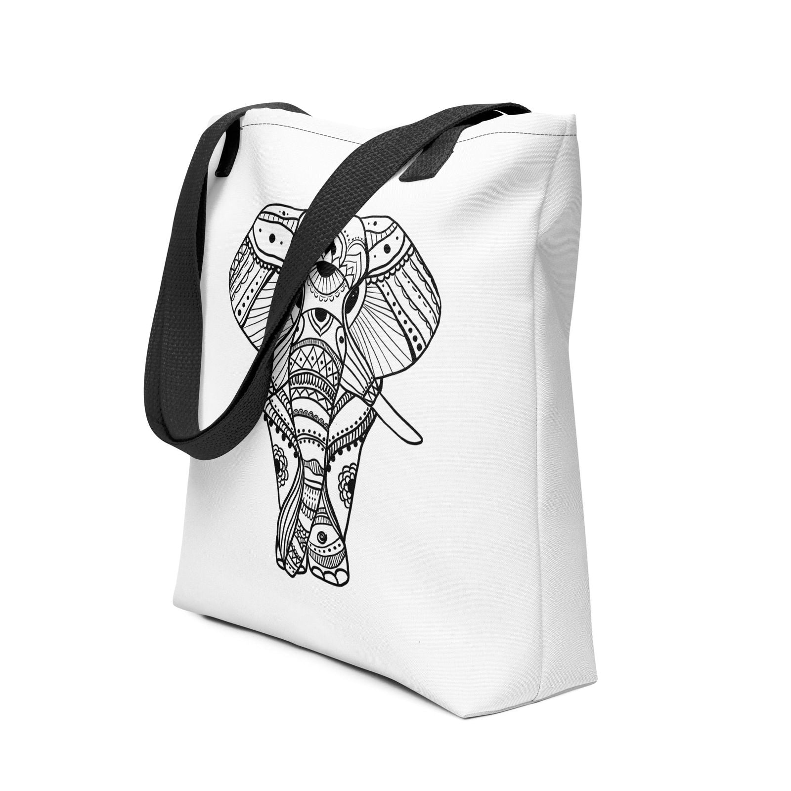 Boho Elephant Tote bag - Purposeful Dreamer 