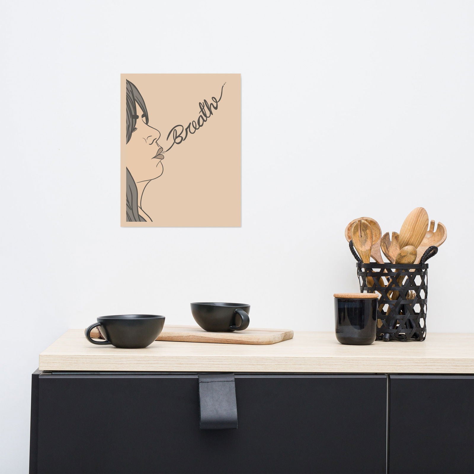 Breathe Wall Art Print - Purposeful Dreamer 