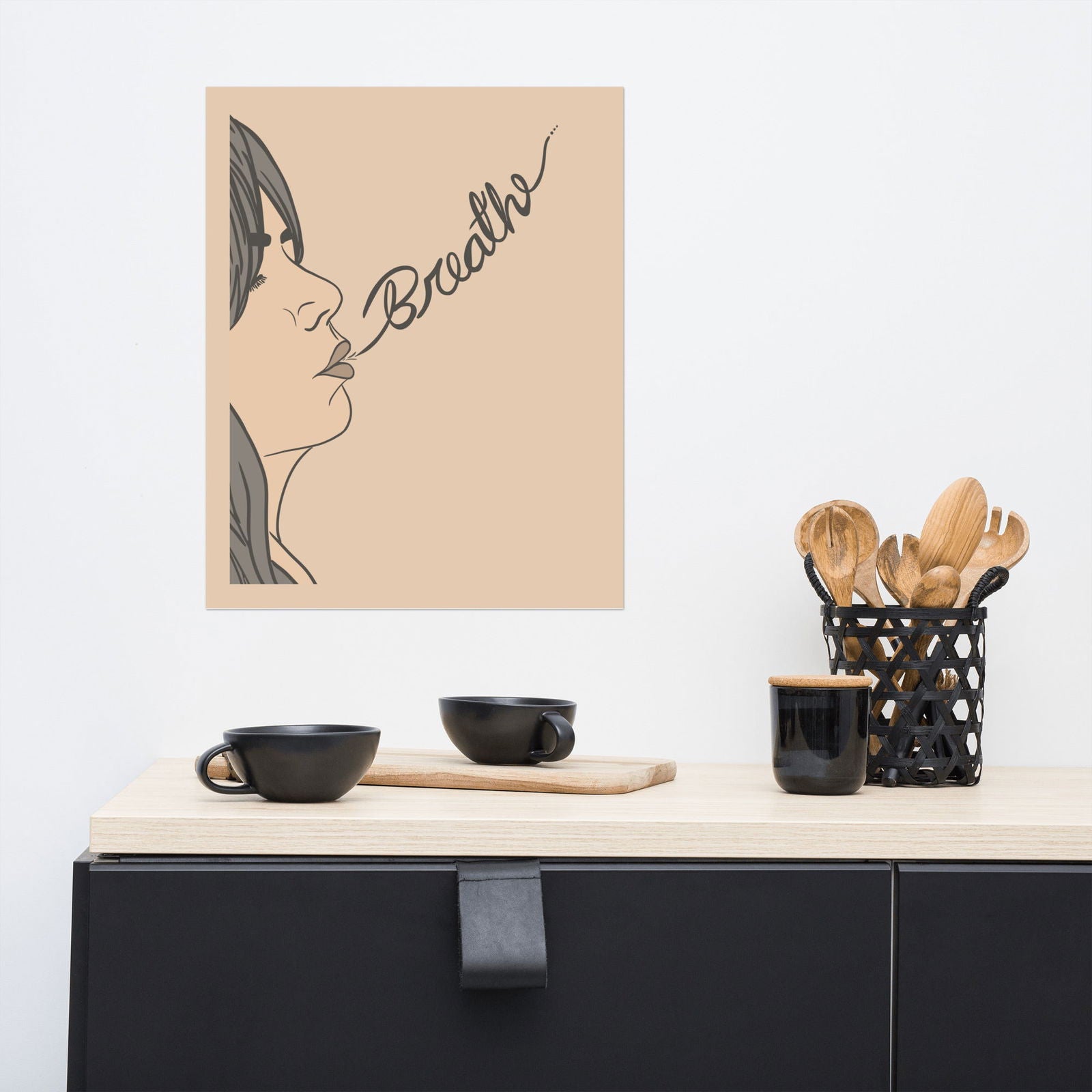 Breathe Wall Art Print - Purposeful Dreamer 