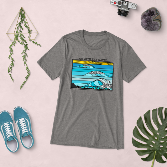 Go with the Waves Short sleeve t-shirt