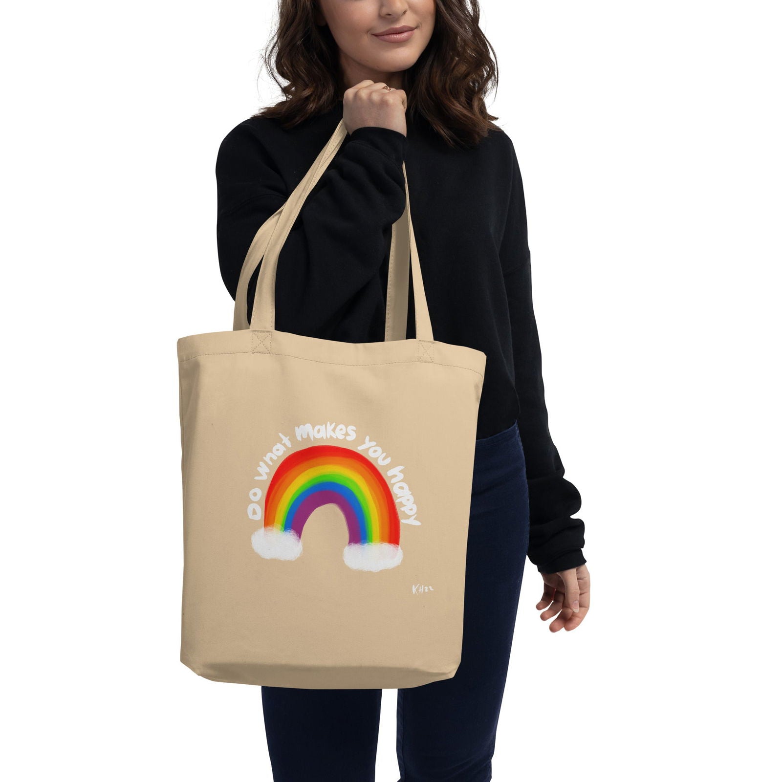 Do What Makes You Happy Eco Tote Bag - Purposeful Dreamer 