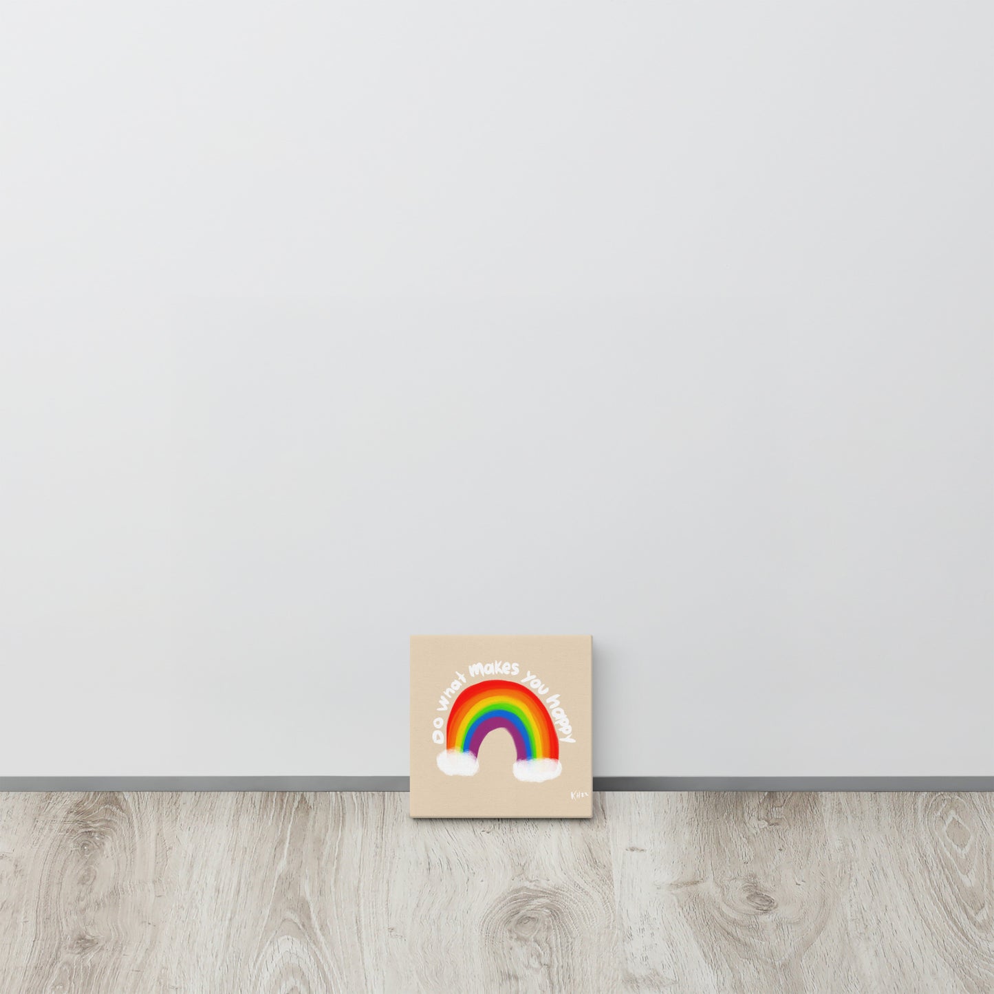 Do What Makes You Happy – Playful Canvas Print