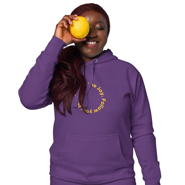Follow the Joy - Follow your Joy - Unisex Soft Hoodie - Purposeful Dreamer 