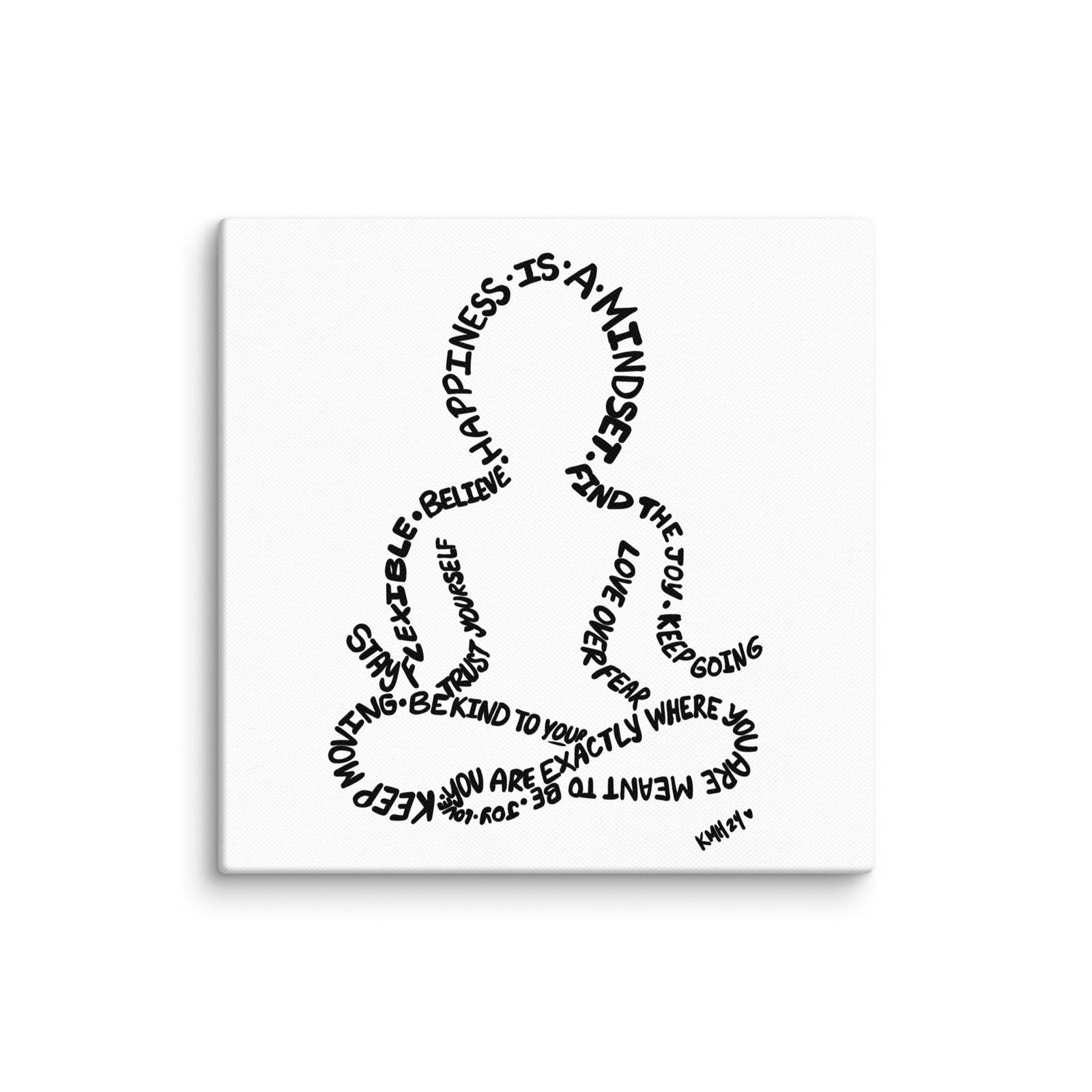 Inspiring Self Canvas Print - Purposeful Dreamer 