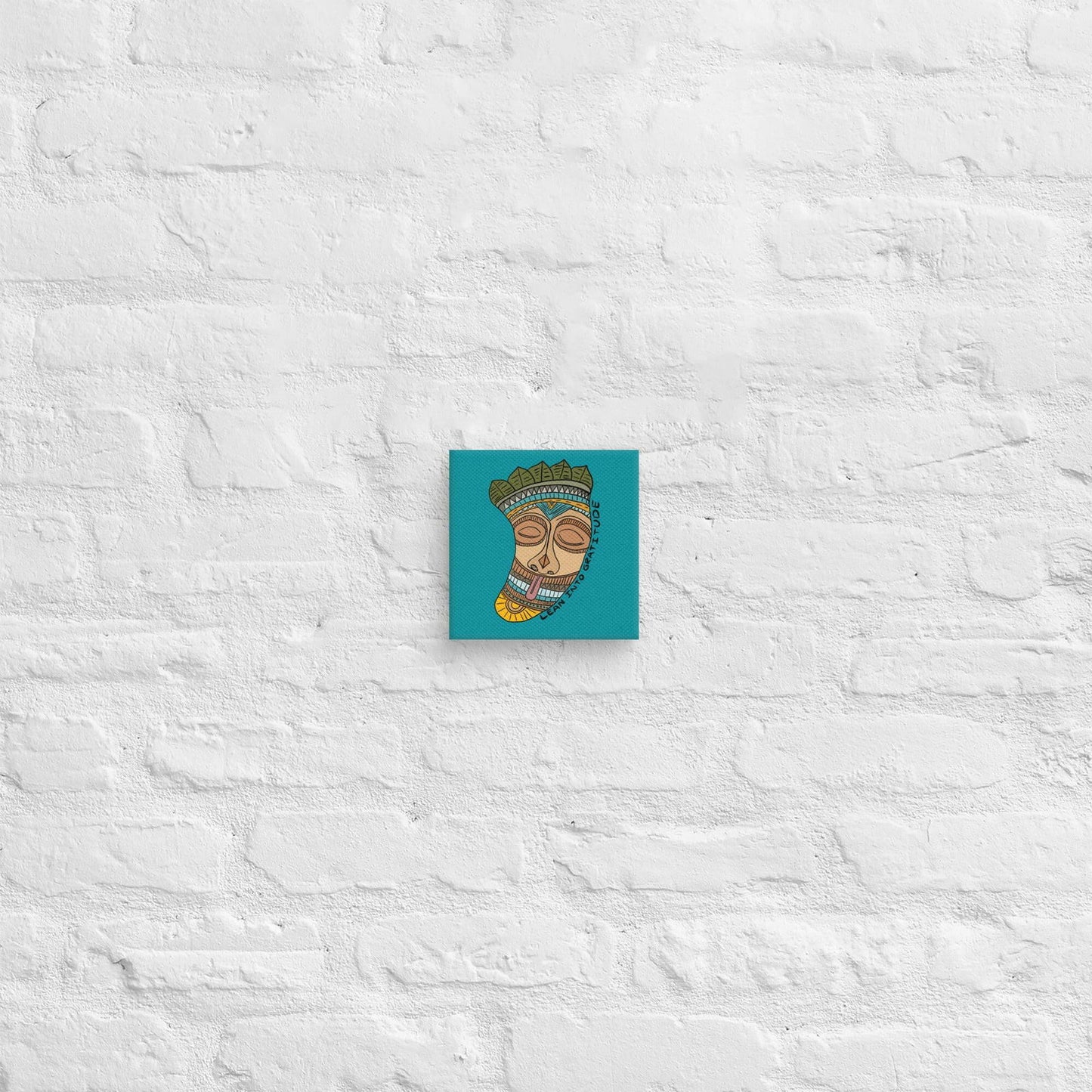 Lean into Gratitude Canvas Print - Purposeful Dreamer 