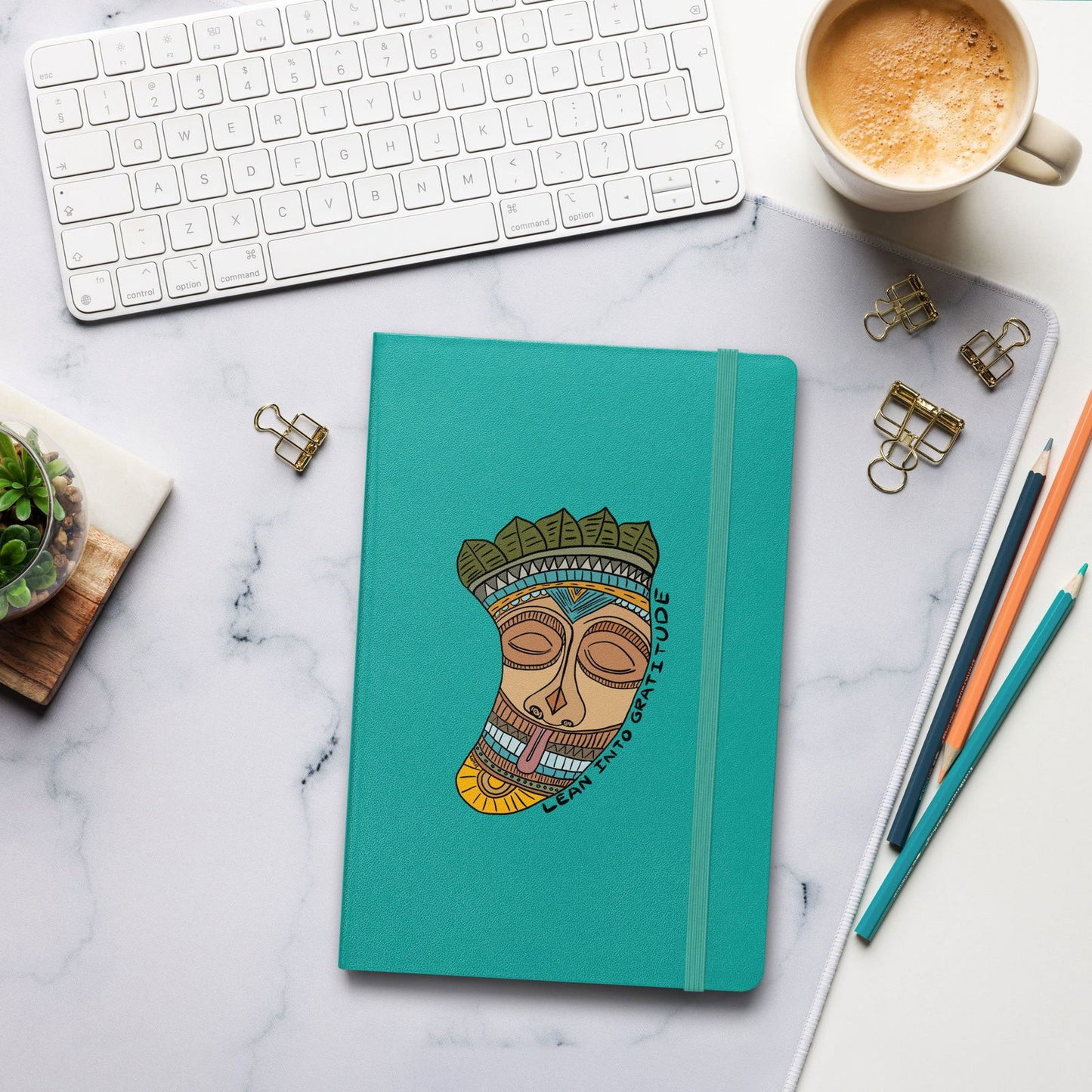 Lean into Gratitude Notebook - Purposeful Dreamer 