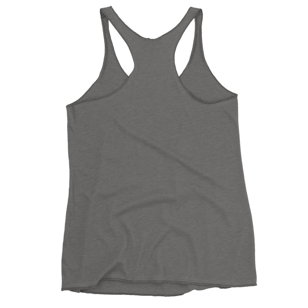 Lean into Gratitude Women's Racerback Tank - Purposeful Dreamer 