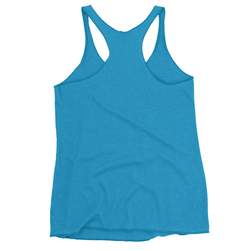 Lean into Gratitude Women's Racerback Tank - Purposeful Dreamer 
