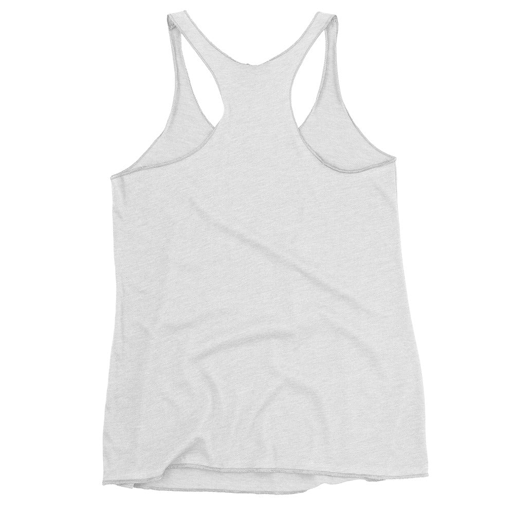 Lean into Gratitude Women's Racerback Tank - Purposeful Dreamer 
