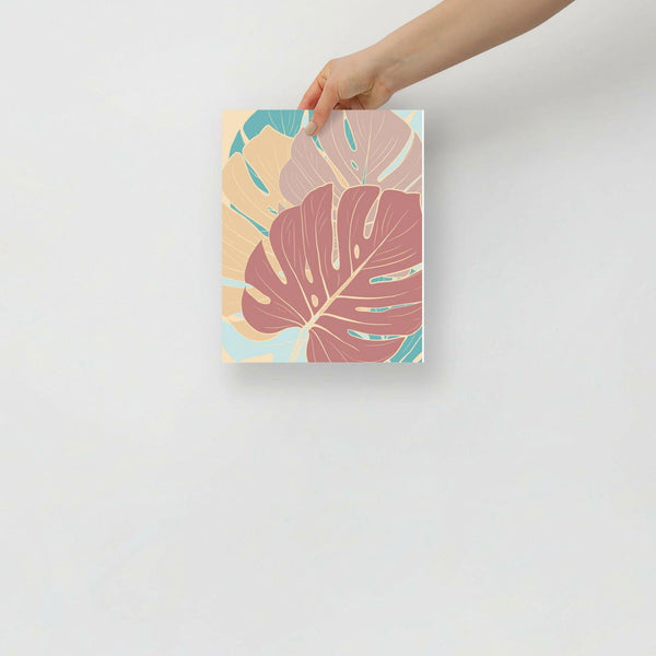 Purposeful Monstera Art Print - Purposeful Dreamer 