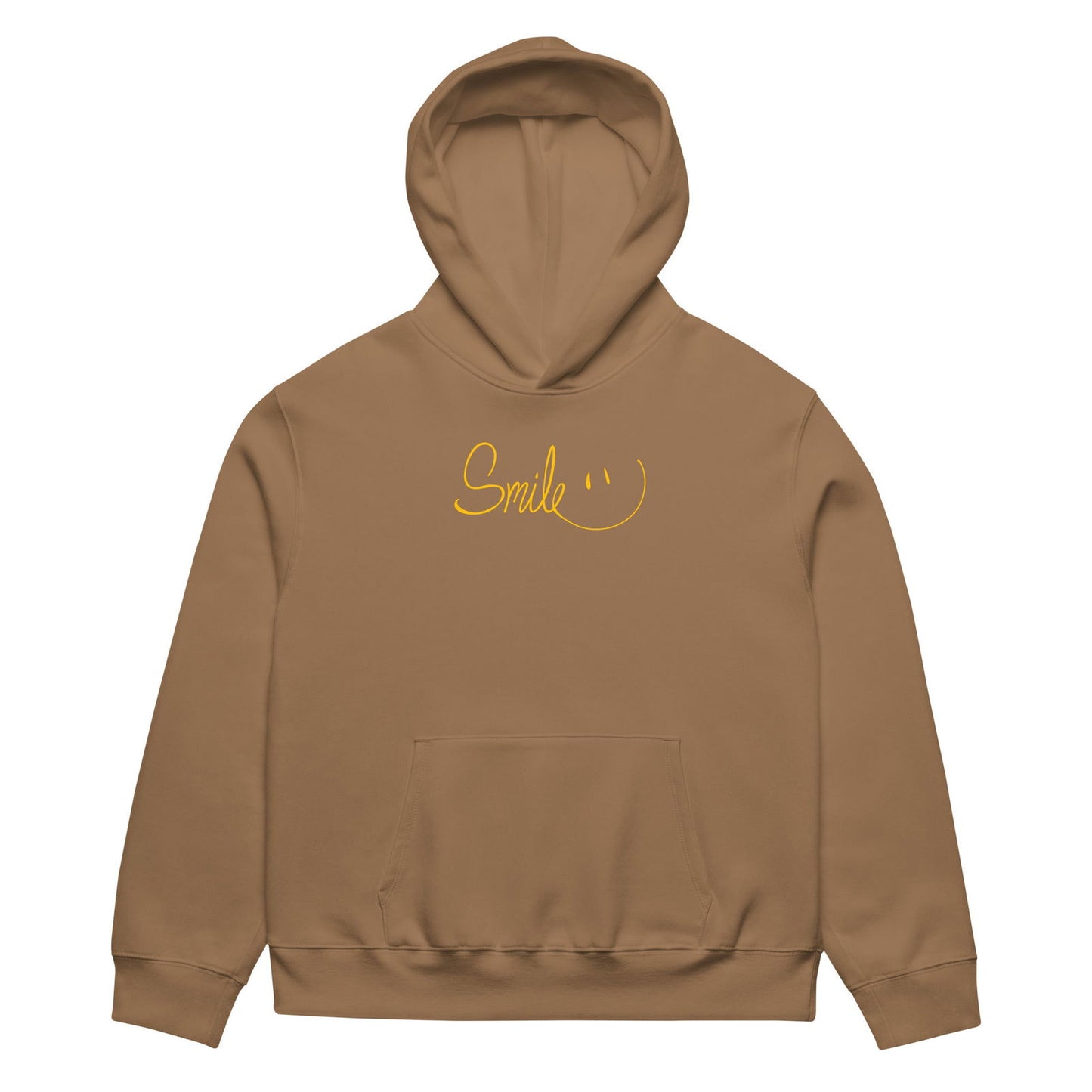 Smile Oversized heavyweight hoodie - Purposeful Dreamer 