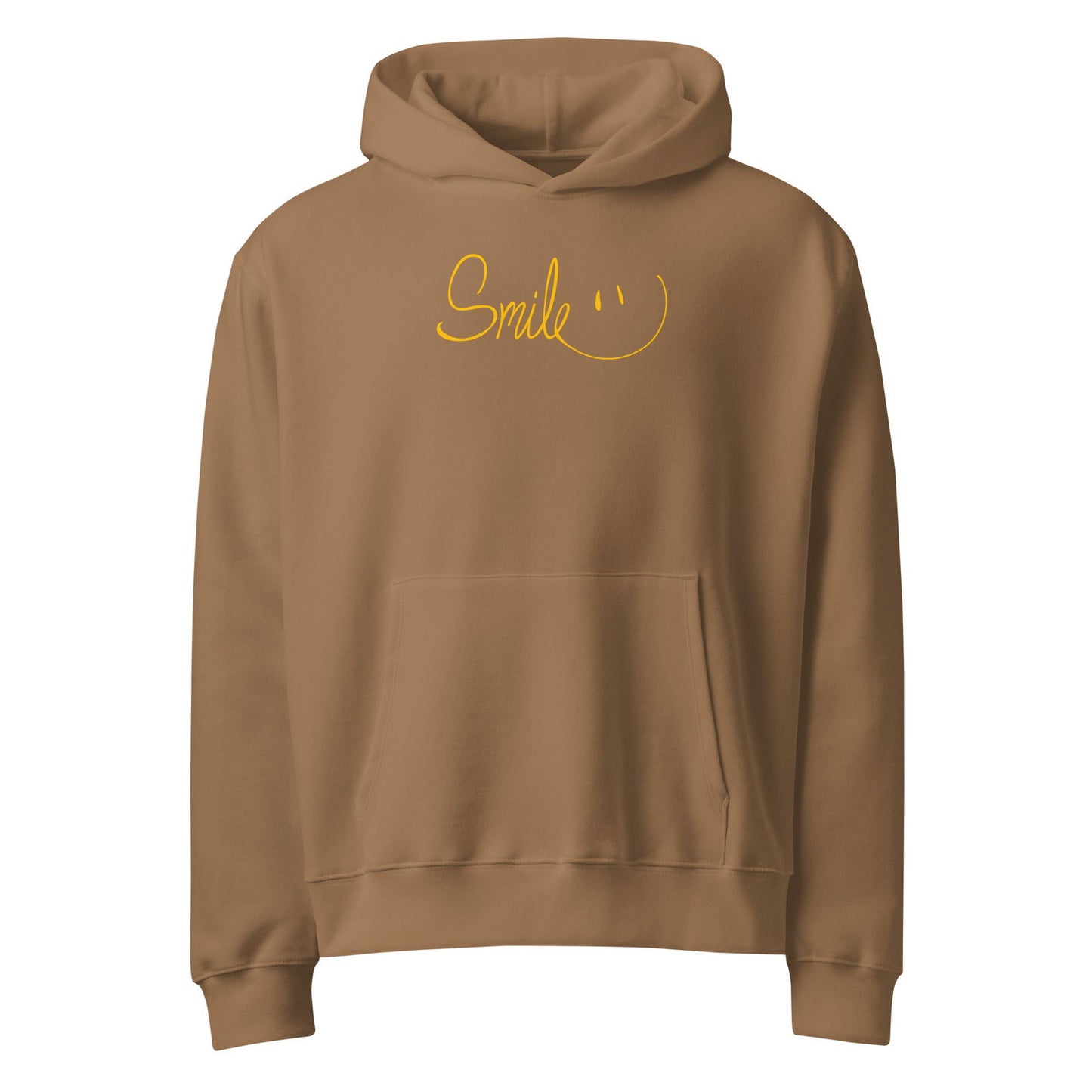 Smile Oversized heavyweight hoodie - Purposeful Dreamer 