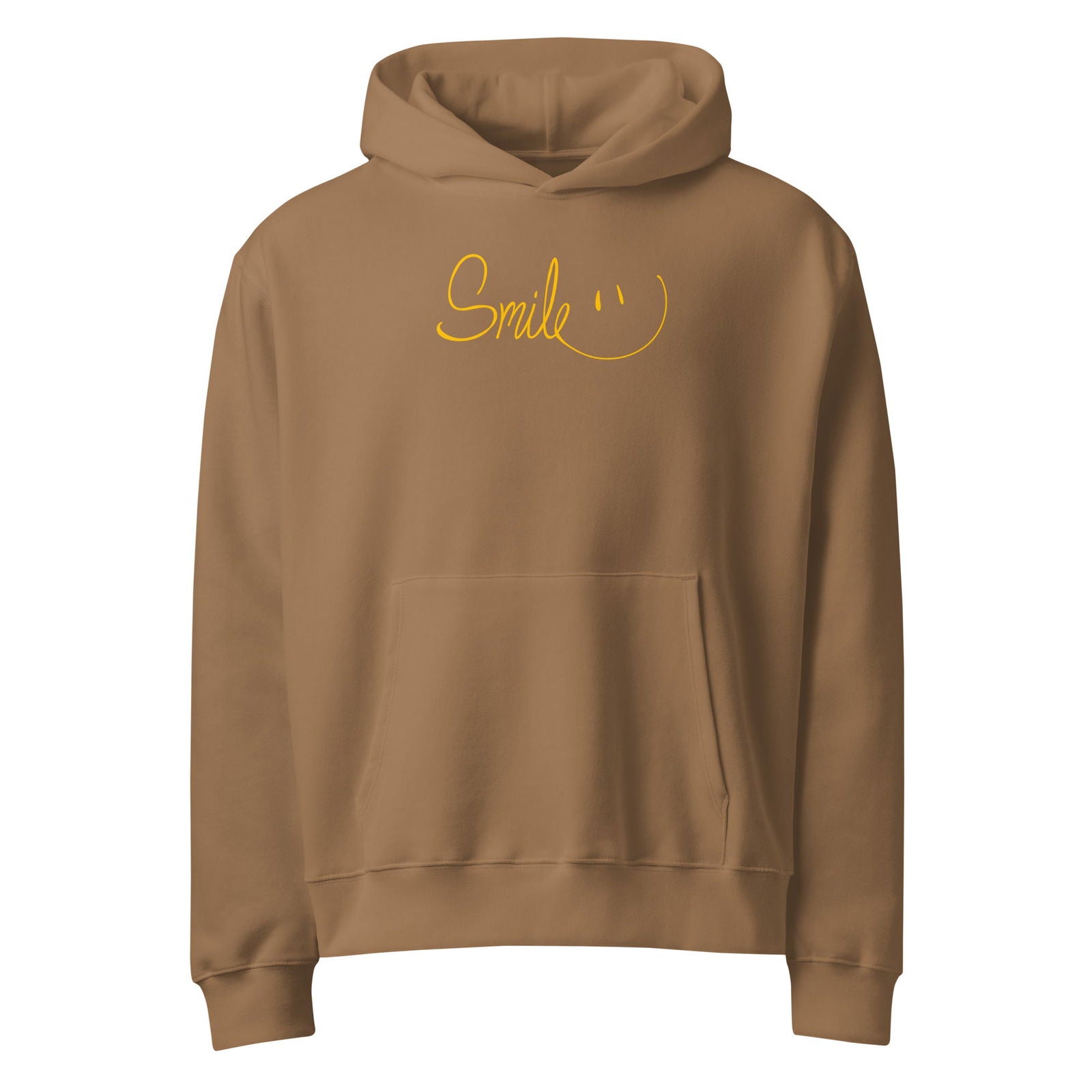 Smile Oversized heavyweight hoodie - Purposeful Dreamer 
