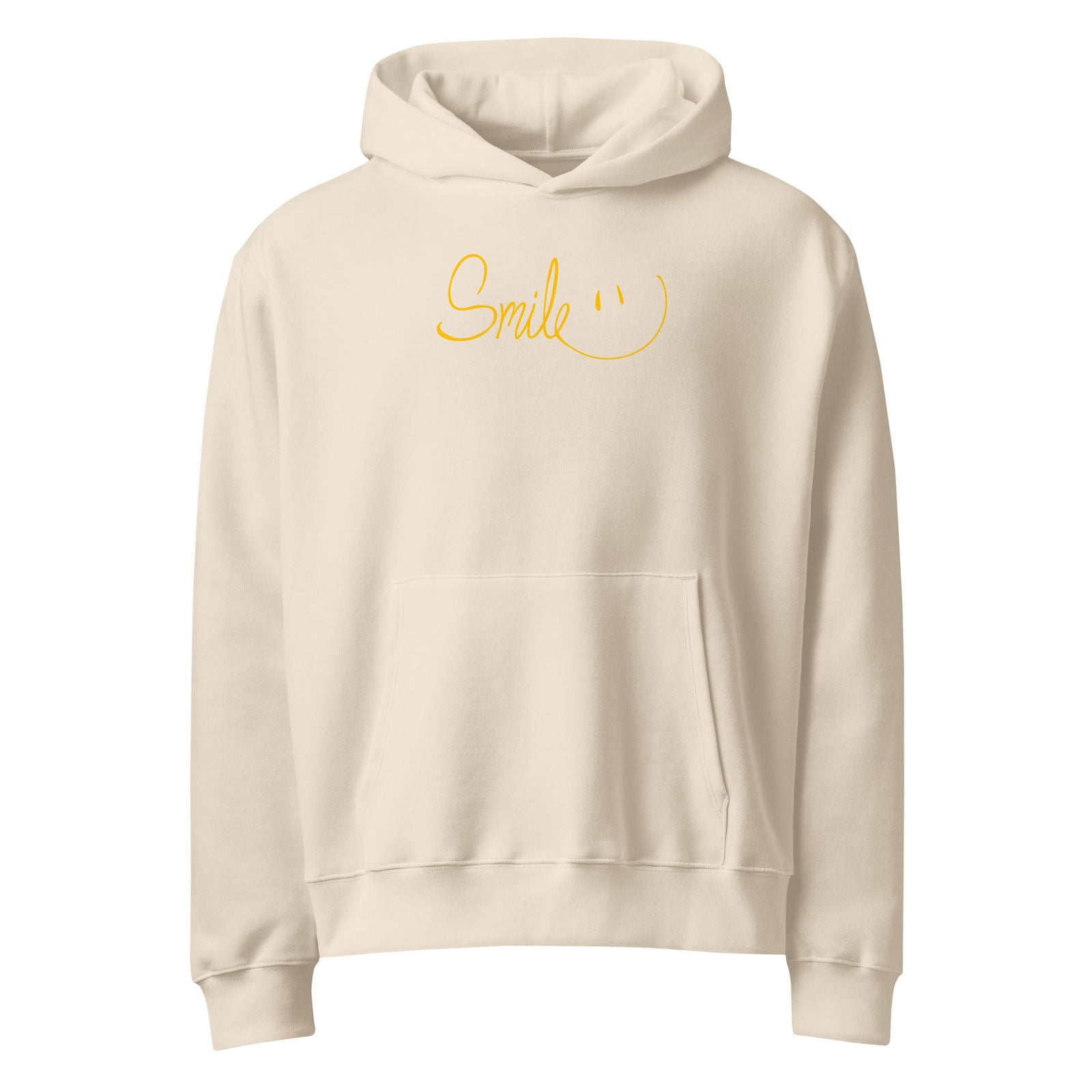 Smile Oversized heavyweight hoodie - Purposeful Dreamer 