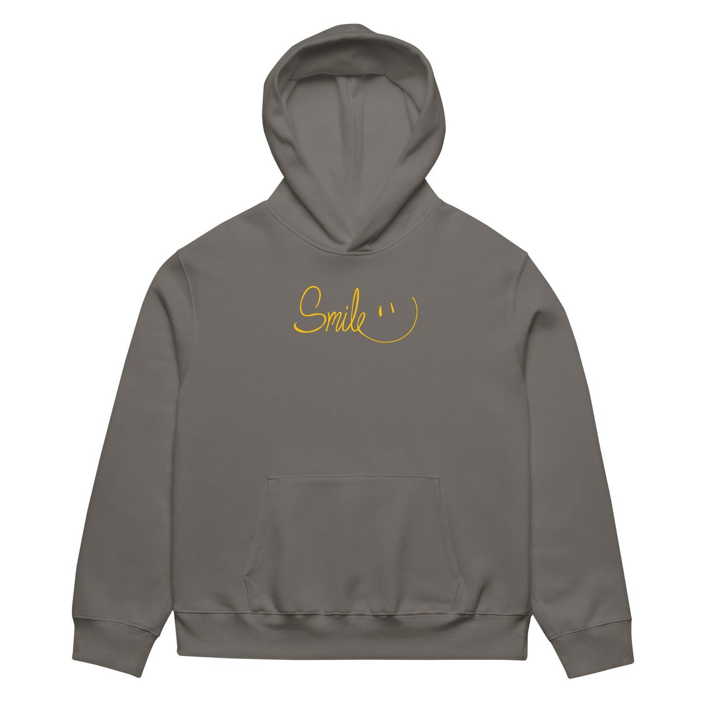 Smile Oversized heavyweight hoodie - Purposeful Dreamer 