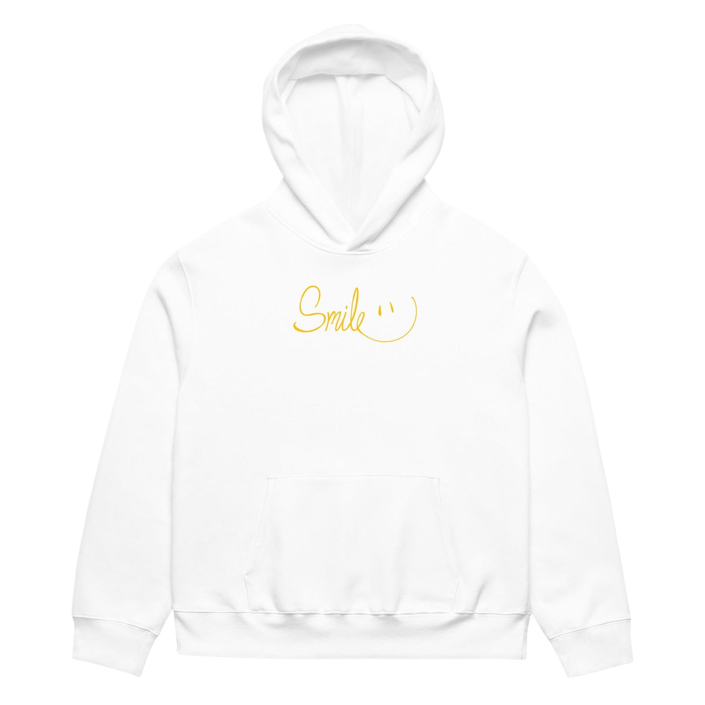 Smile Oversized heavyweight hoodie - Purposeful Dreamer 