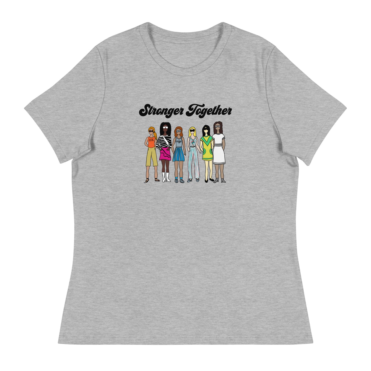 Stronger Together - Women's Empowerment Relaxed T-Shirt