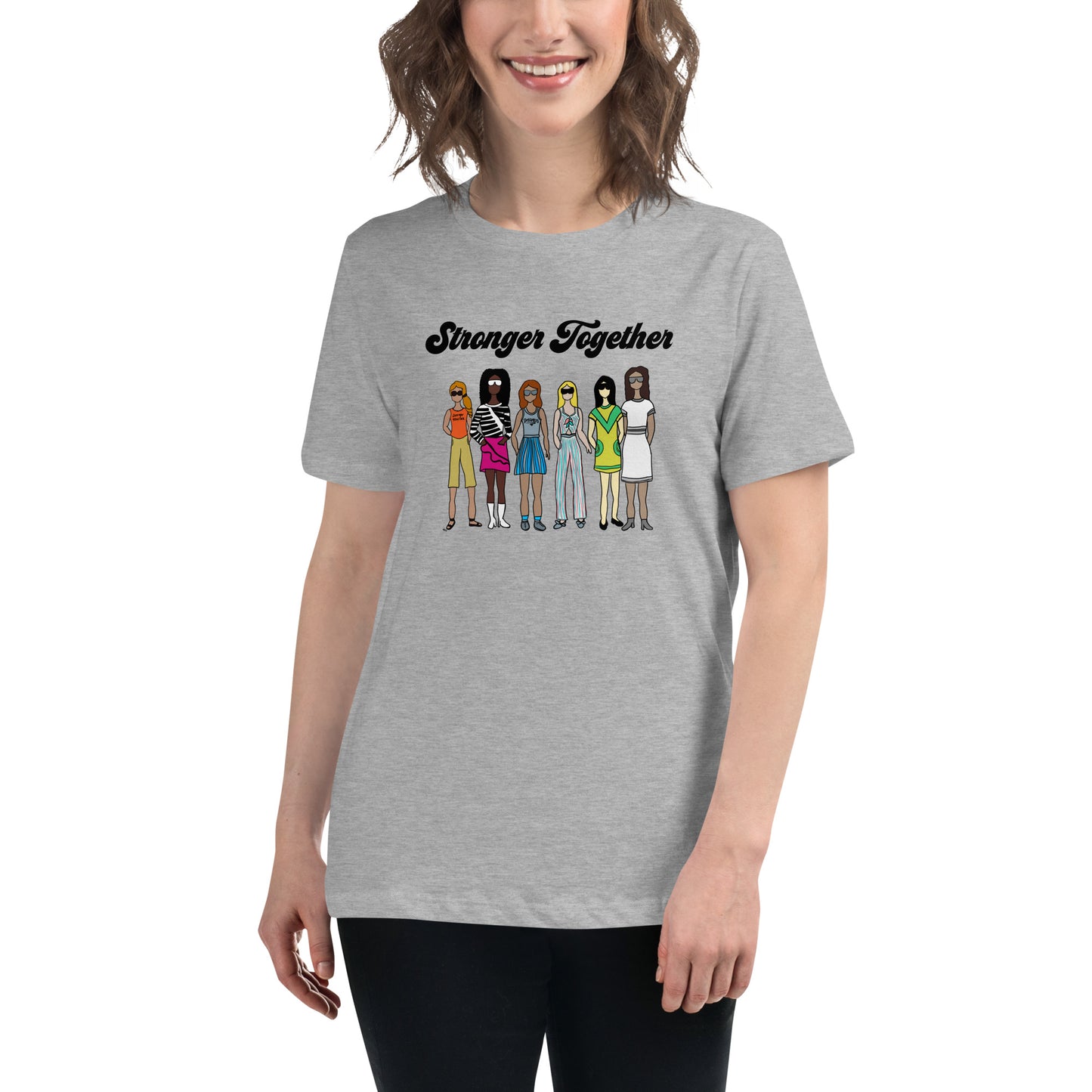 Stronger Together - Women's Empowerment Relaxed T-Shirt