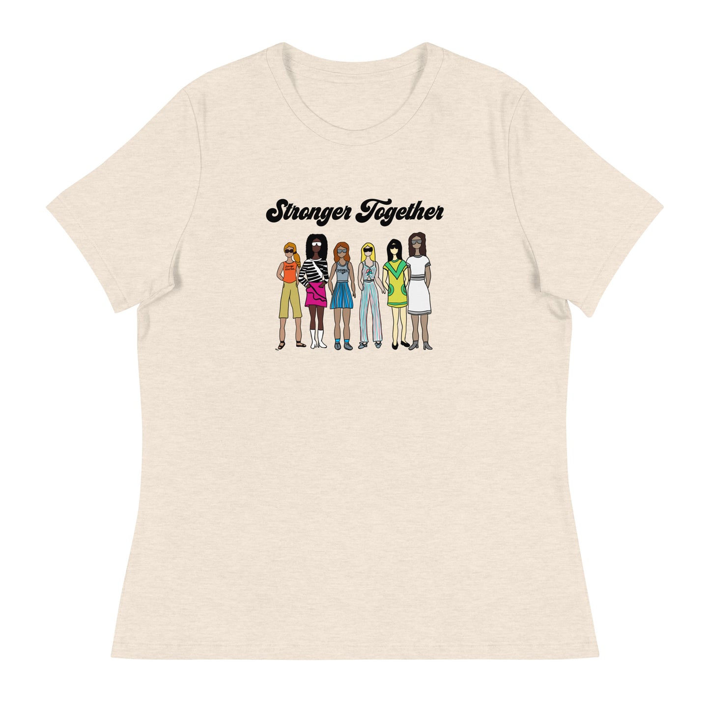 Stronger Together - Women's Empowerment Relaxed T-Shirt