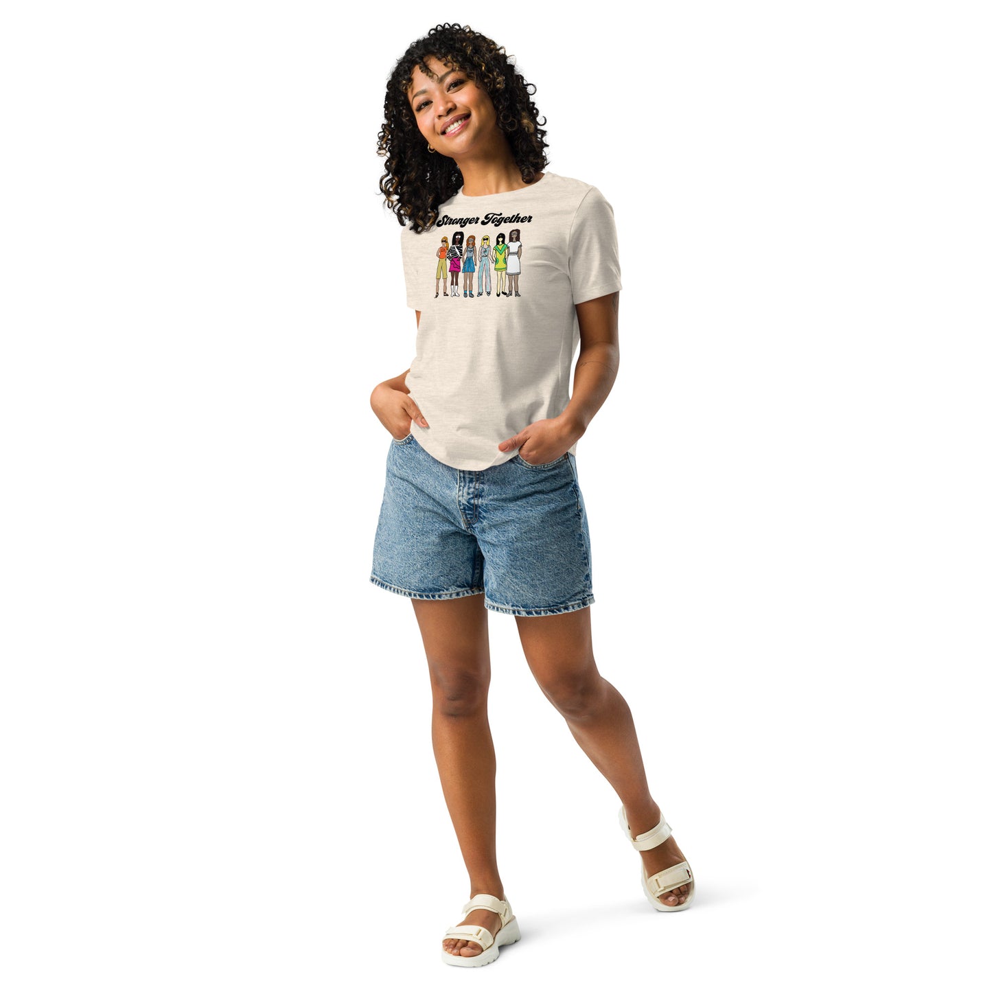 Stronger Together - Women's Empowerment Relaxed T-Shirt