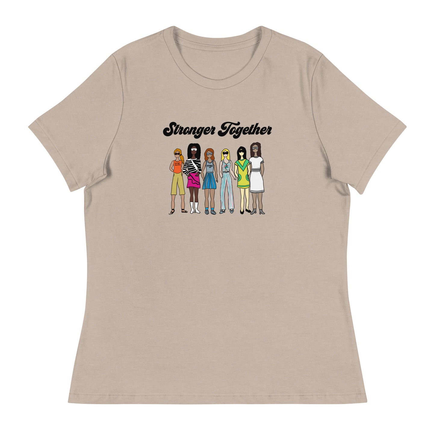 Stronger Together - Women's Empowerment Relaxed T-Shirt