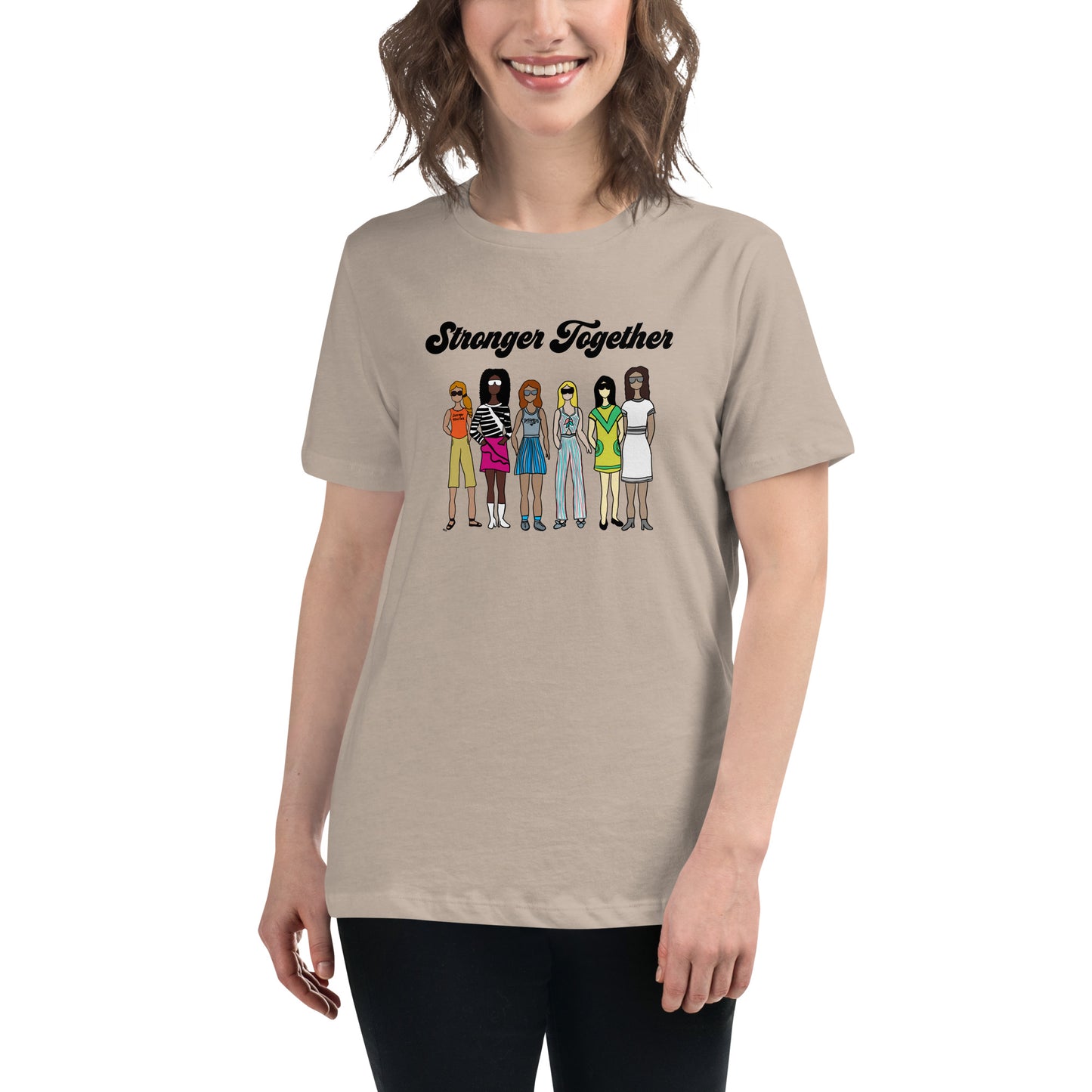 Stronger Together - Women's Empowerment Relaxed T-Shirt