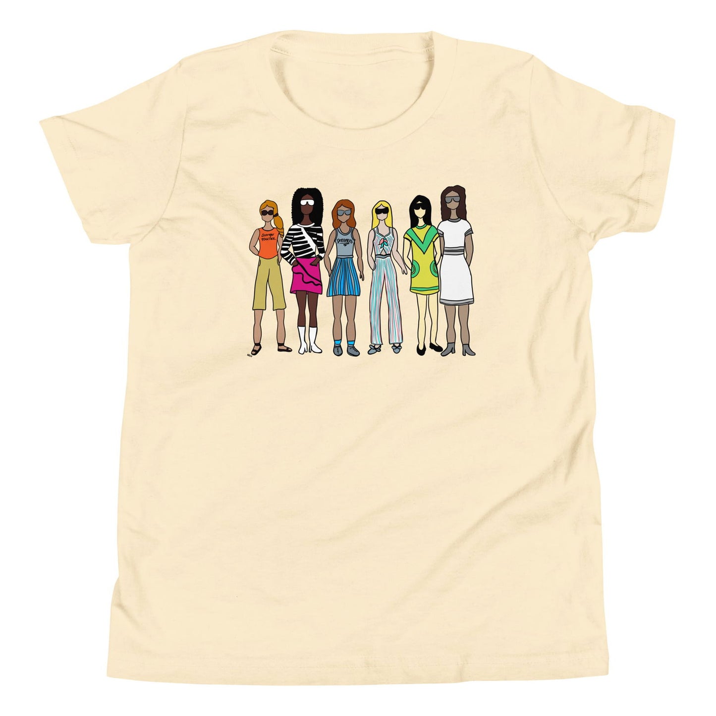 Stronger Together - A Woman Empowerment Relaxed Short Sleeve T-Shirt - Youth Version - Purposeful Dreamer 