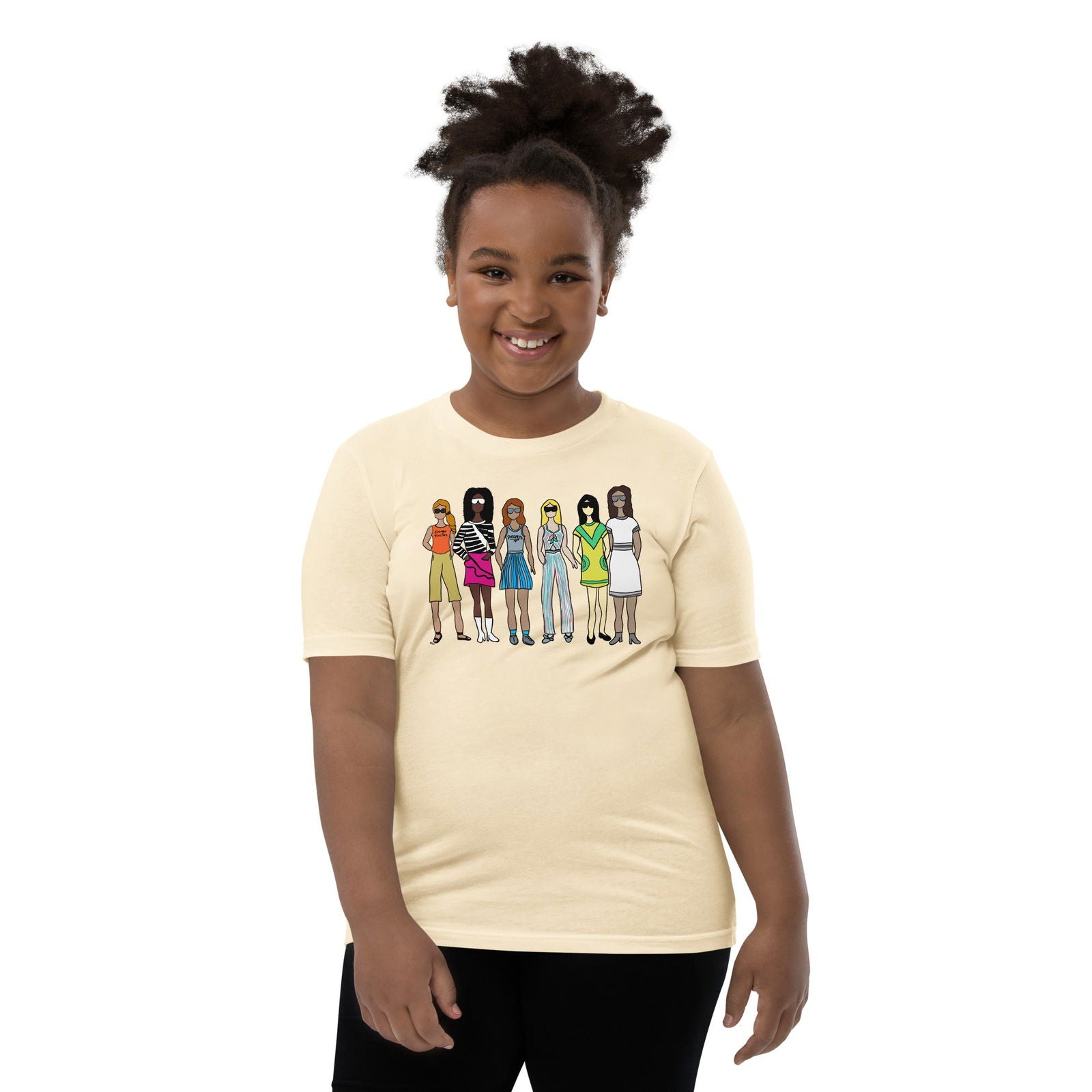 Stronger Together - A Woman Empowerment Relaxed Short Sleeve T-Shirt - Youth Version - Purposeful Dreamer 