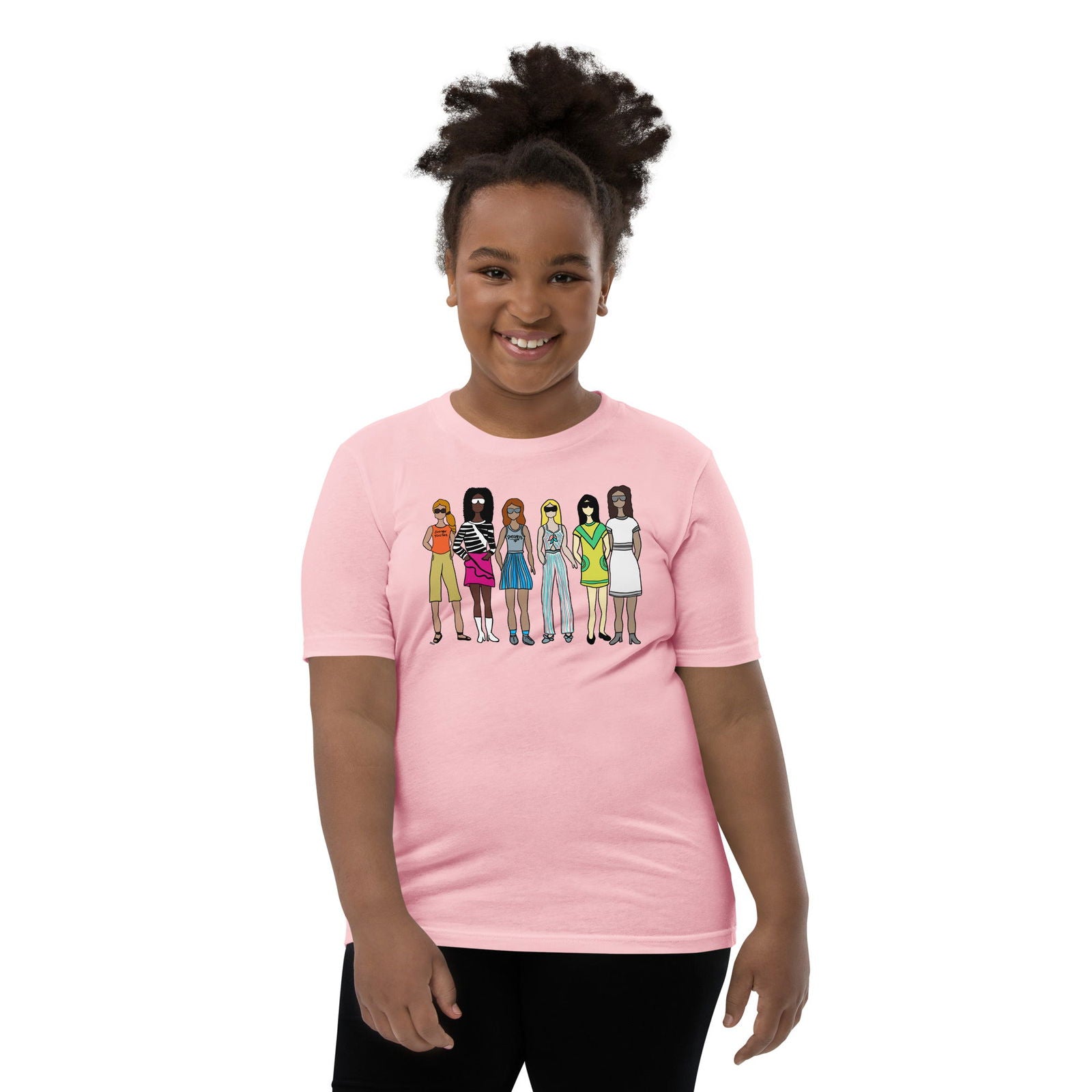Stronger Together - A Woman Empowerment Relaxed Short Sleeve T-Shirt - Youth Version - Purposeful Dreamer 